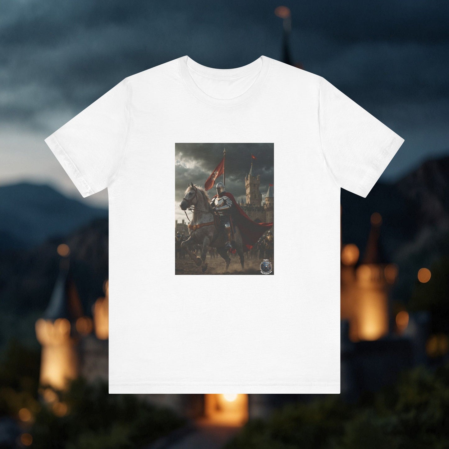 KNIGHT AND CASTLE Unisex Jersey Short Sleeve Tee