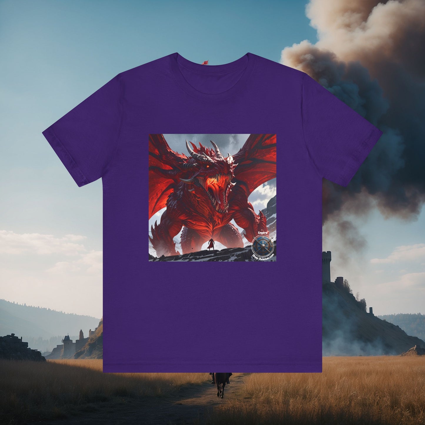 THE EPIC AND LEGENDARY DRAGON Unisex Jersey Short Sleeve Tee