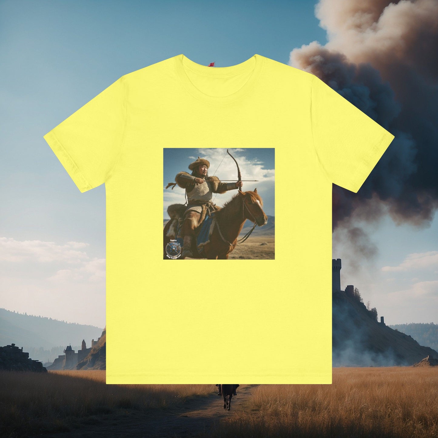 MONGOLIAN WARRIOR Unisex Jersey Short Sleeve Tee