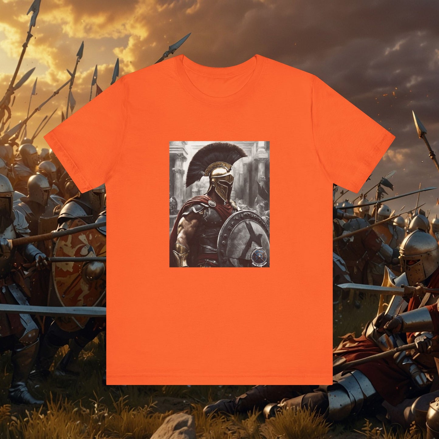 GREEK HOPLITE Unisex Jersey Short Sleeve Tee