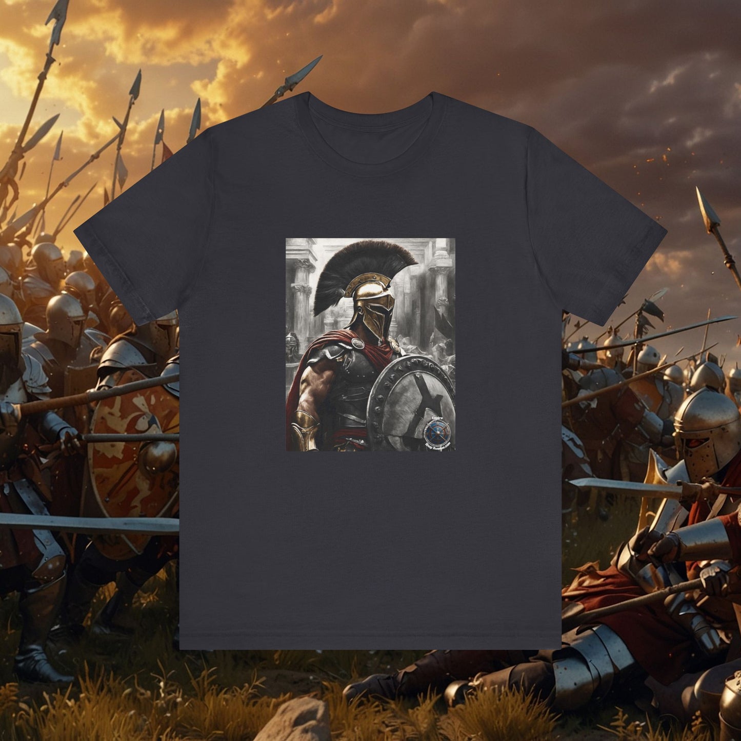 GREEK HOPLITE Unisex Jersey Short Sleeve Tee