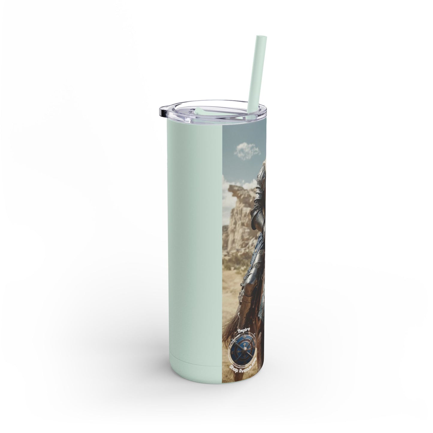 ULTIMATE KNIGHT CHARGE Maars Maker Skinny Matte Tumbler, 20oz