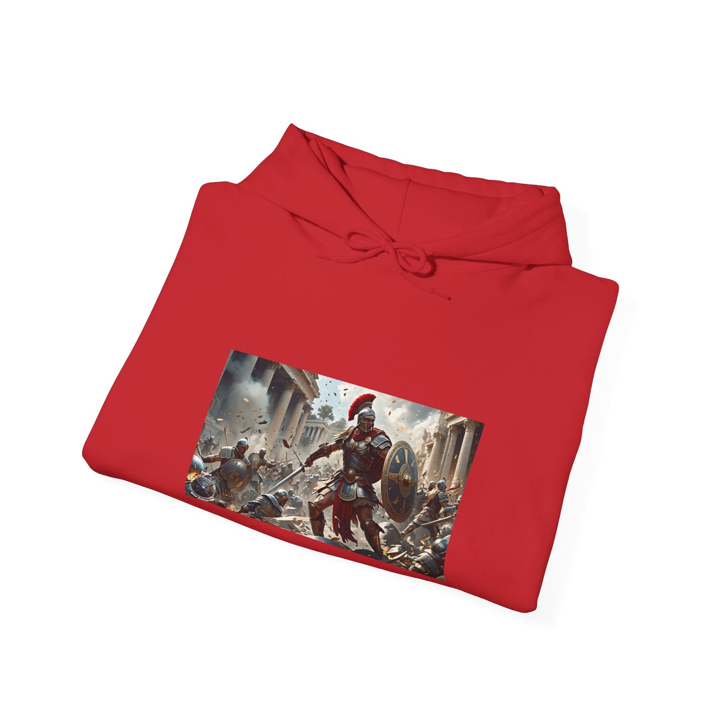GREEK WAR SCENE Unisex Heavy Blend™ Hooded Sweatshirt