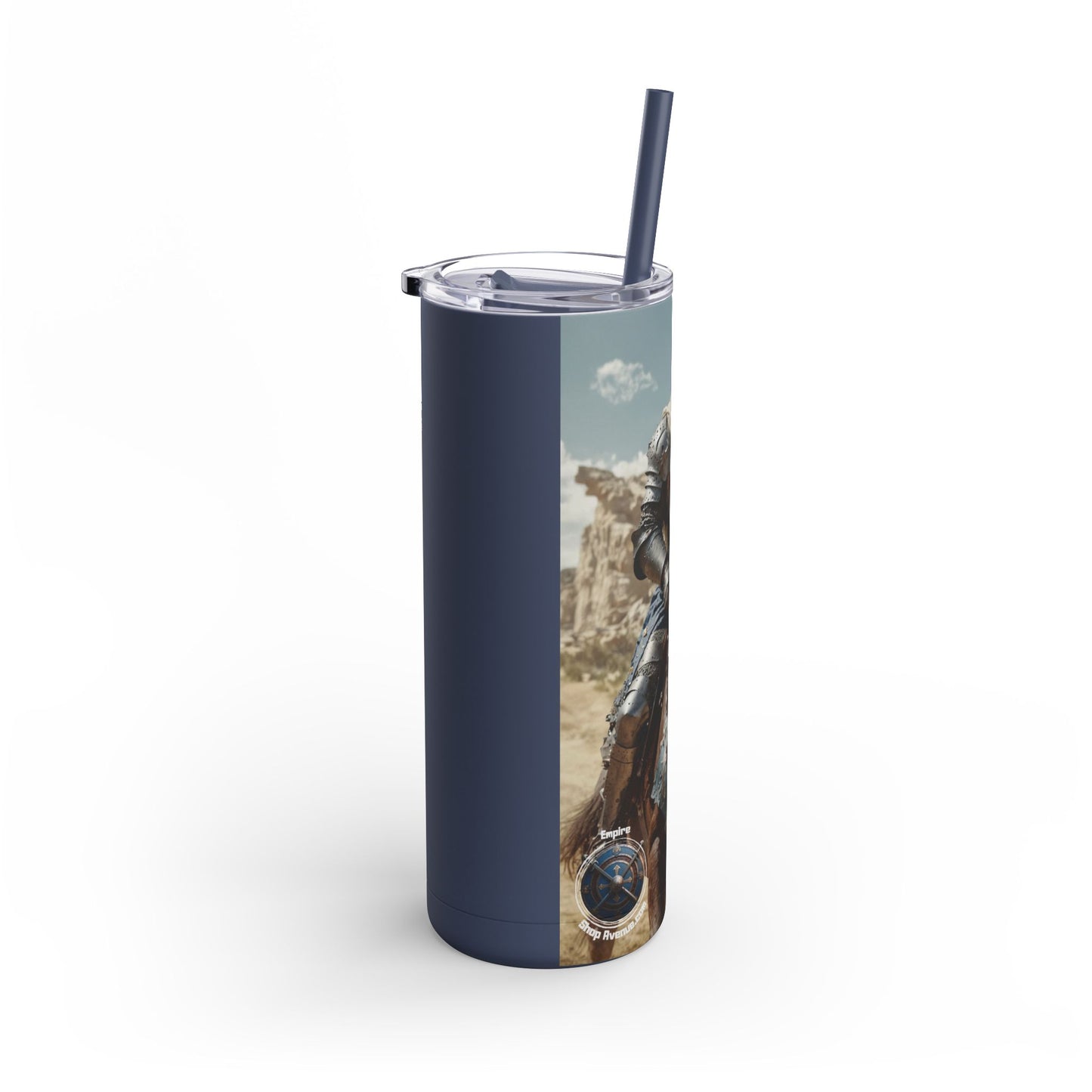 ULTIMATE KNIGHT CHARGE Maars Maker Skinny Matte Tumbler, 20oz