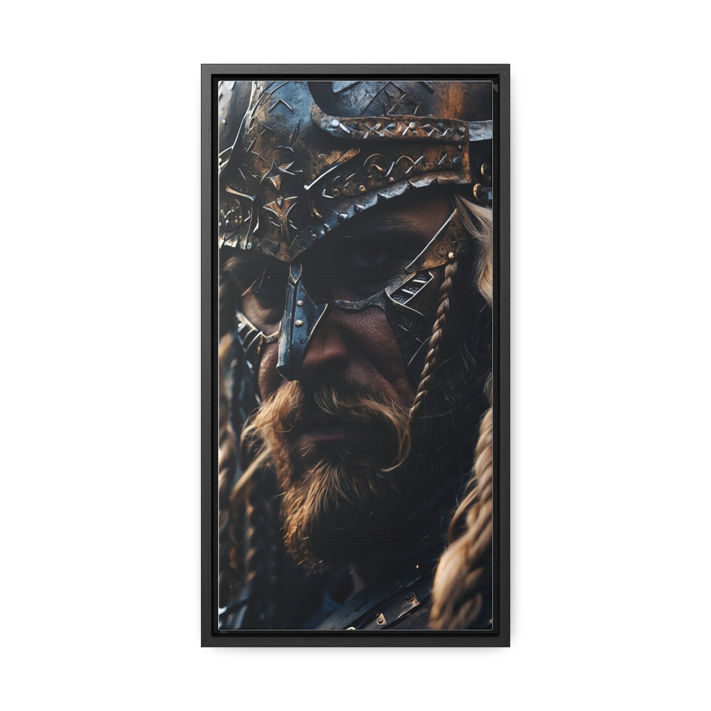 VIKING CLOSEUP Gallery Canvas Wraps, Vertical Frame