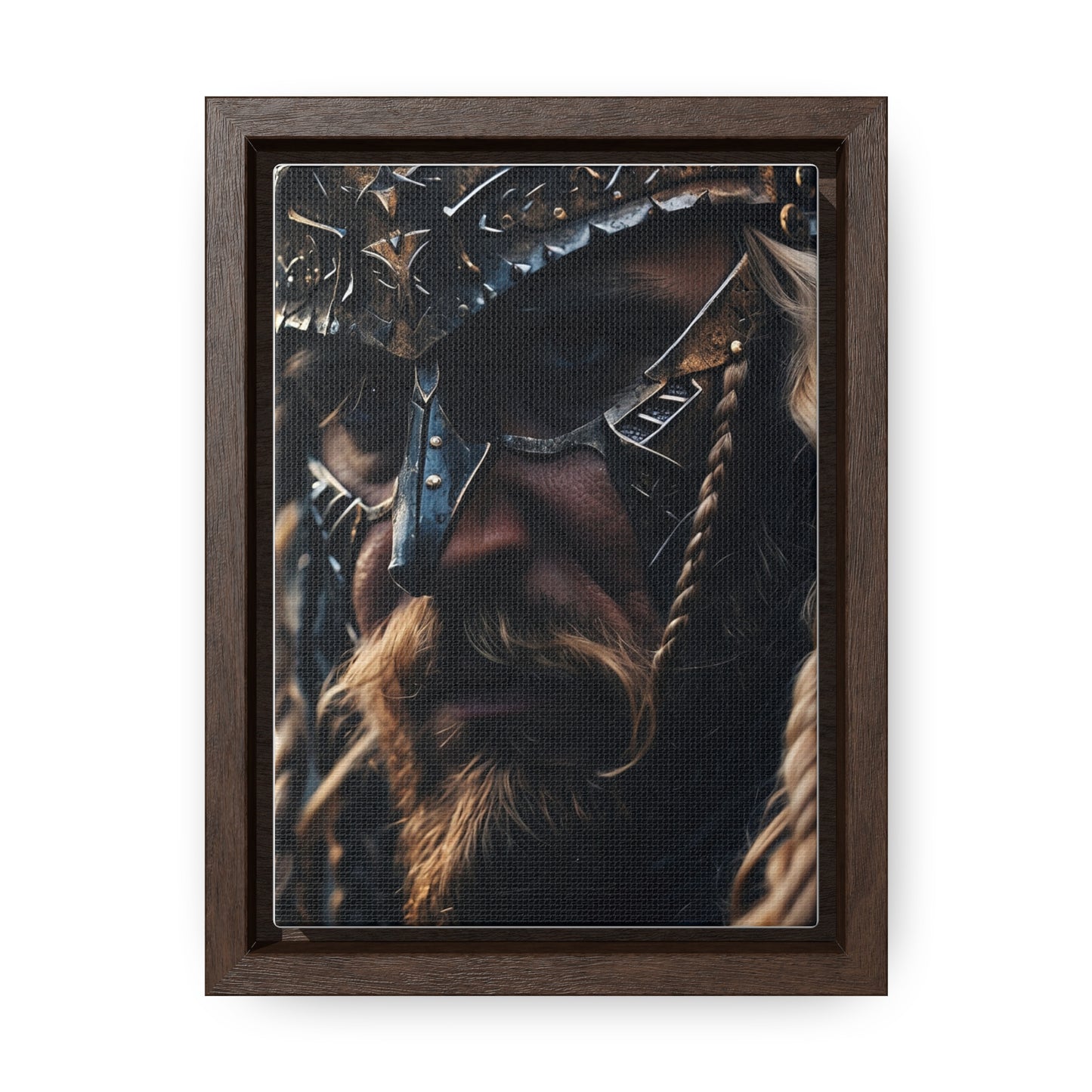VIKING CLOSEUP Gallery Canvas Wraps, Vertical Frame