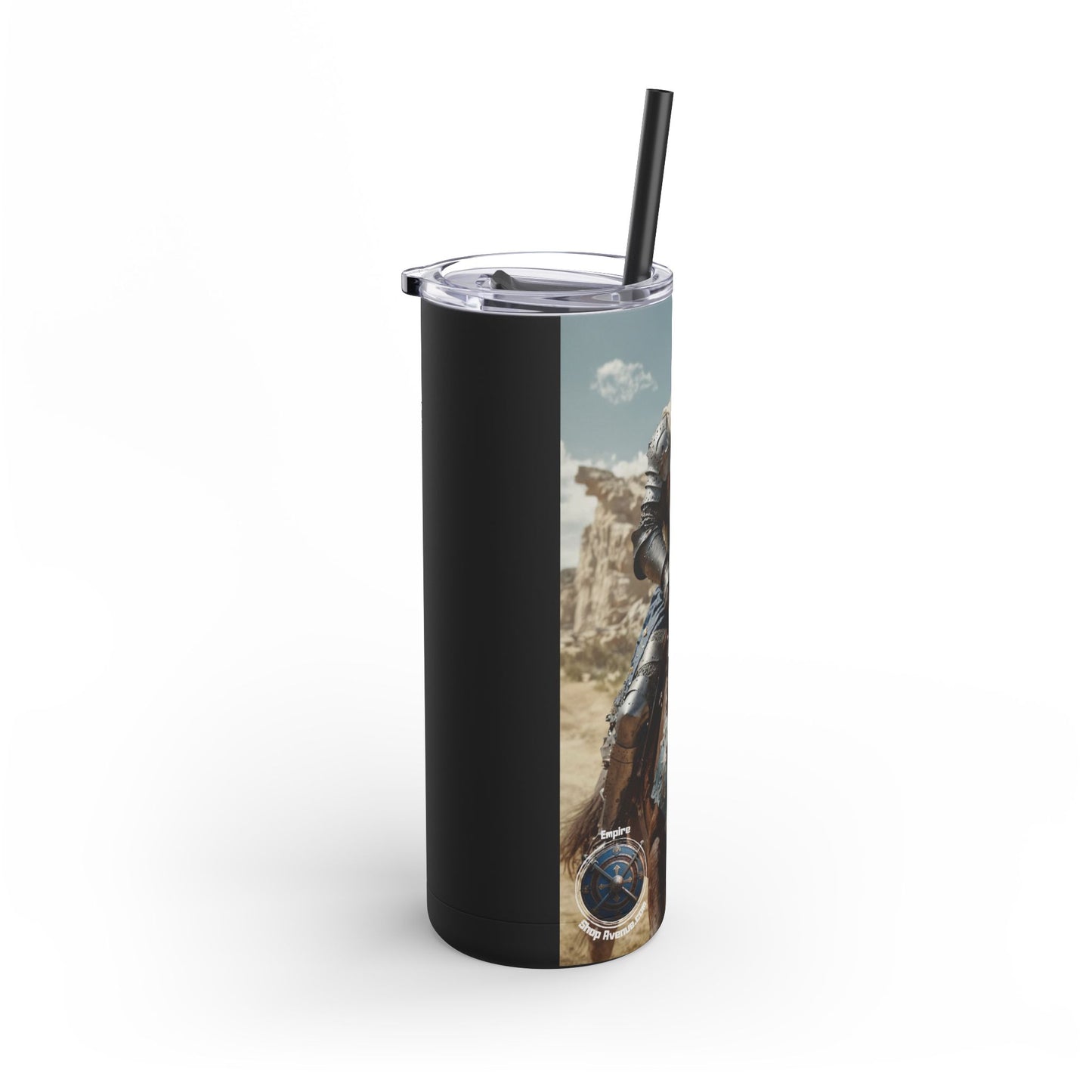 ULTIMATE KNIGHT CHARGE Maars Maker Skinny Matte Tumbler, 20oz