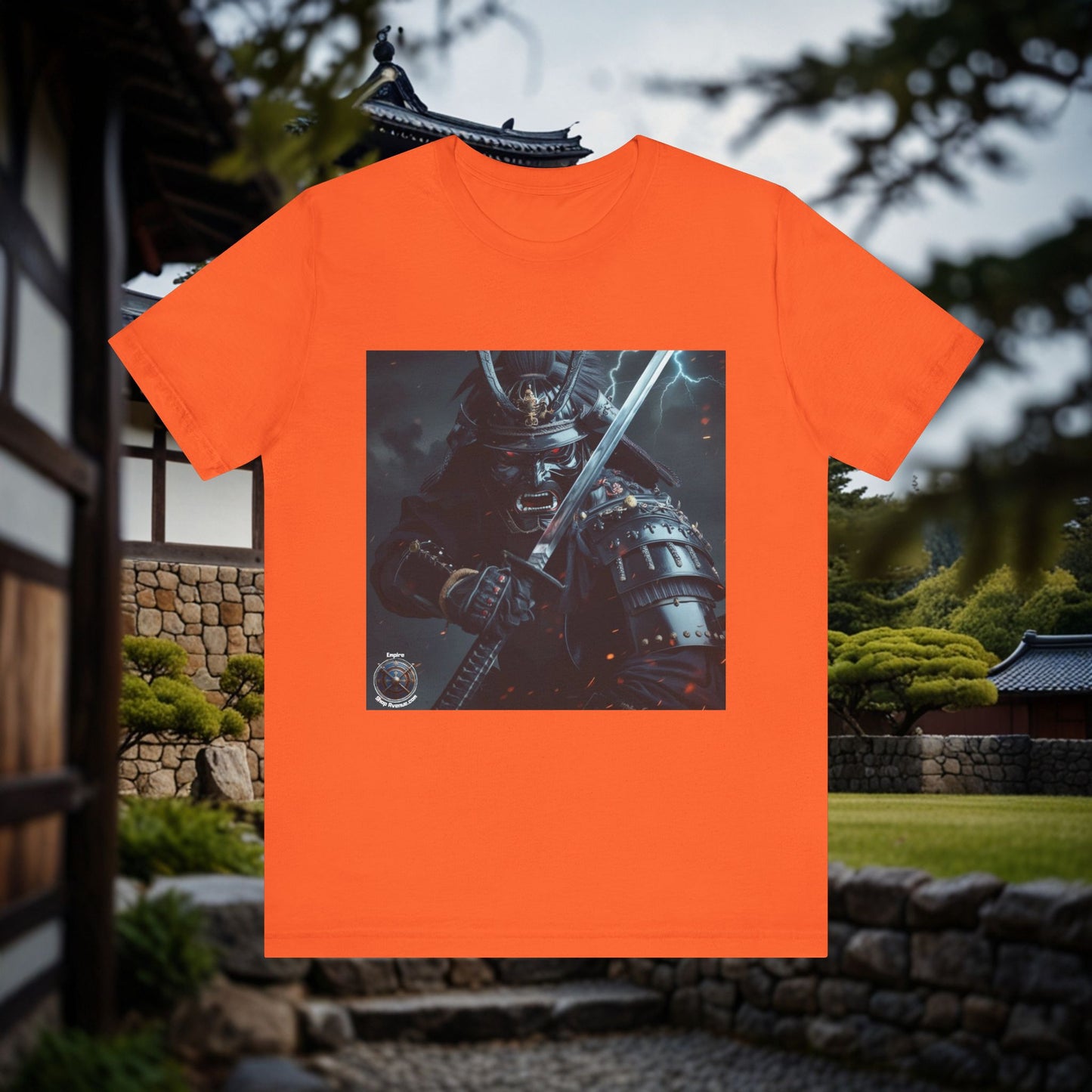 BLACK SAMURAI THUNDER Unisex Jersey Short Sleeve Tee