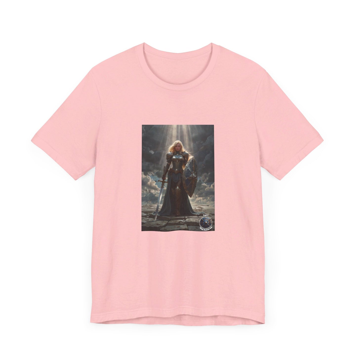 JOAN OF ARK LIKE FEMALE WARRIOR Unisex Jersey Short Sleeve Tee