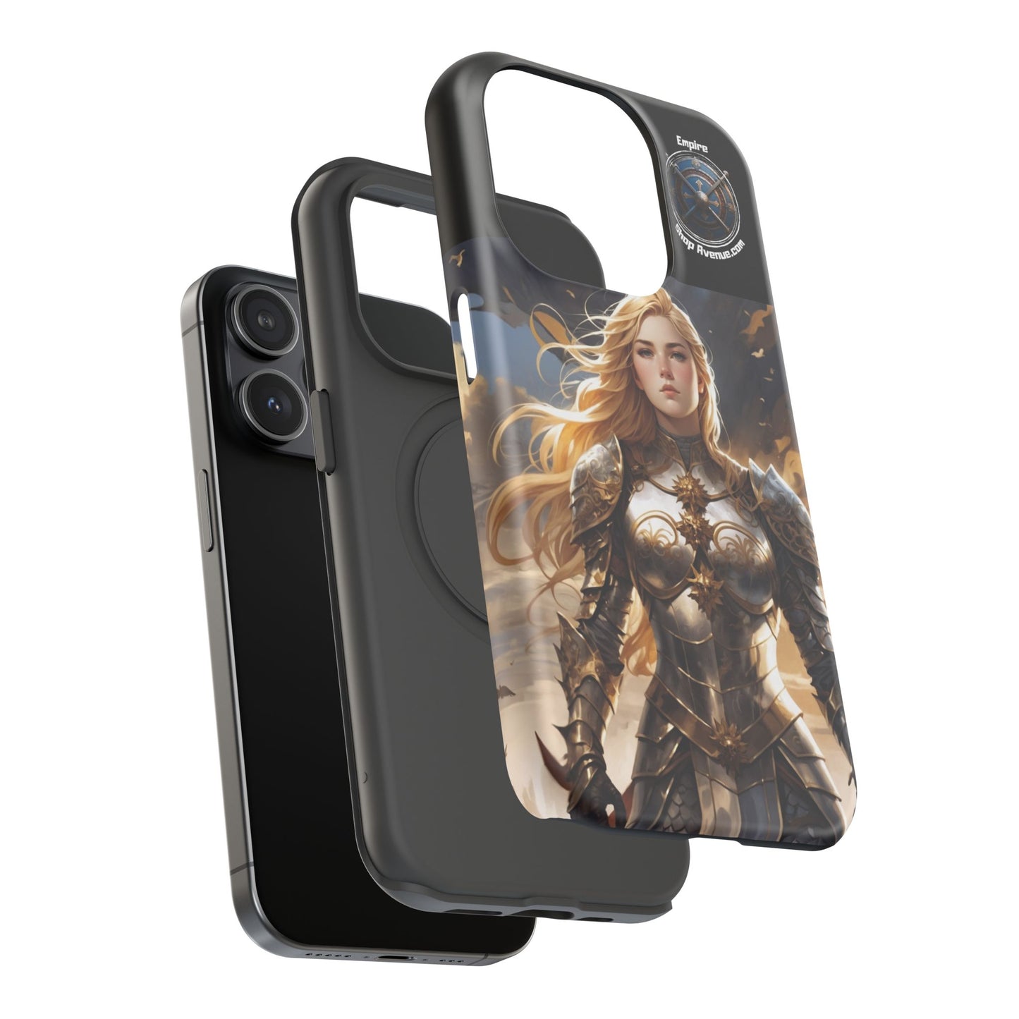 ARMORED WOMAN WARRIOR Impact-Resistant Cases