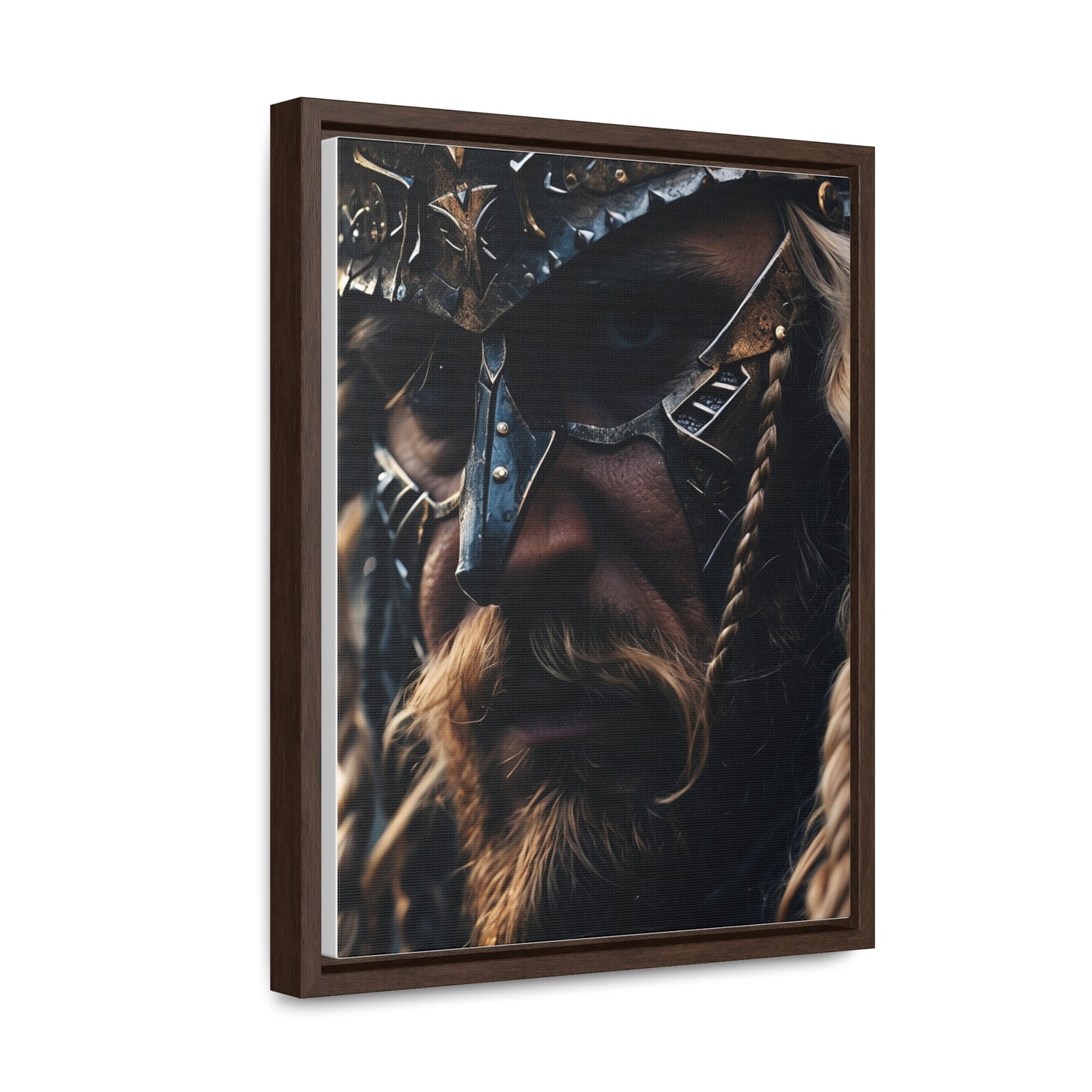 VIKING CLOSEUP Gallery Canvas Wraps, Vertical Frame