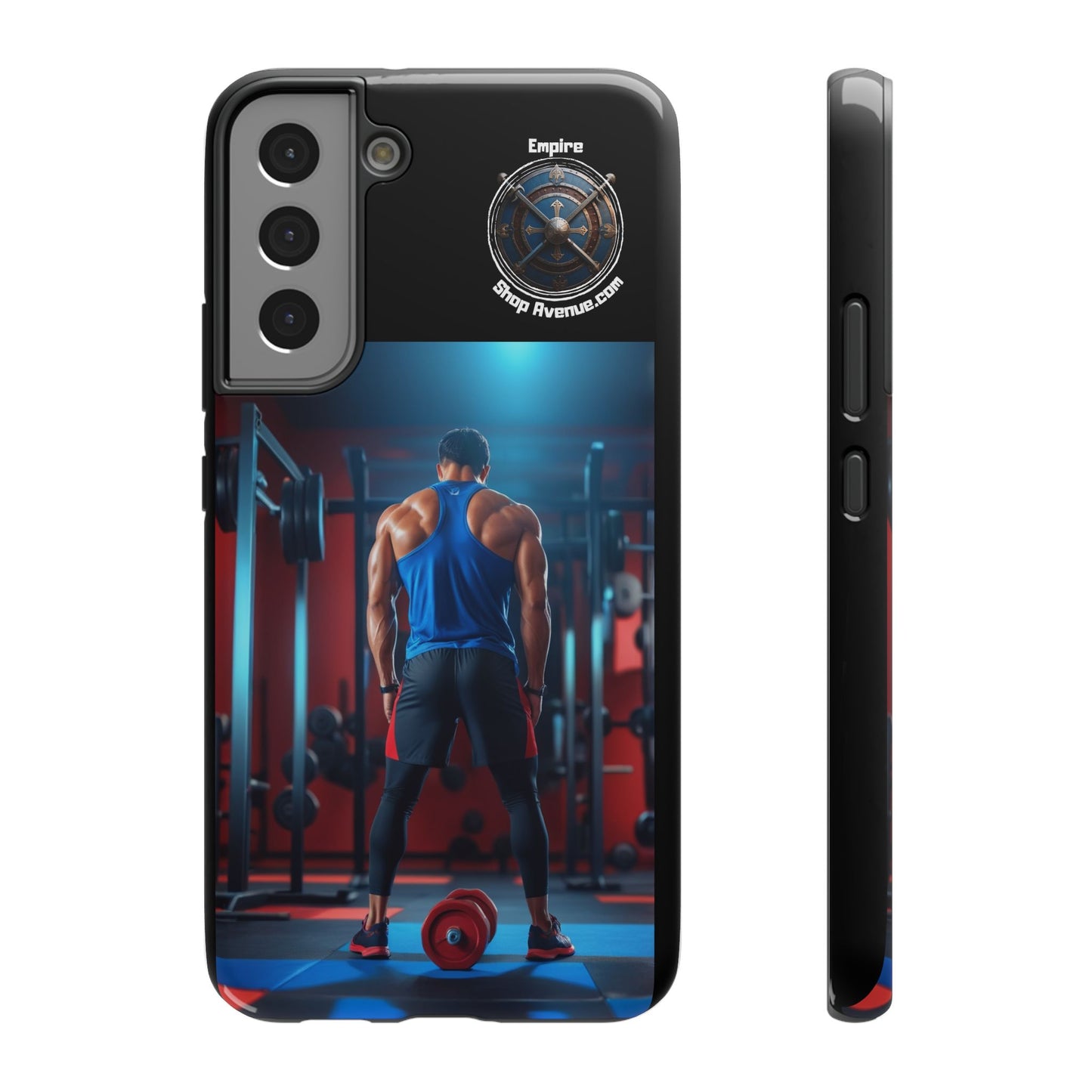 FITNESS CONCENTRATION Impact-Resistant Cases