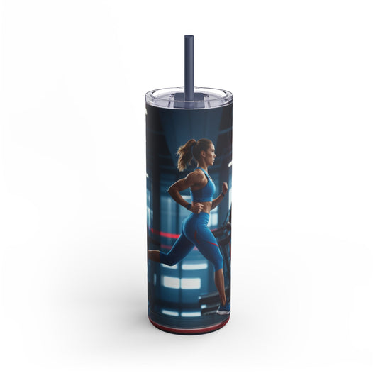 FITNESS INTENSITY Maars Maker Skinny Matte Tumbler, 20oz
