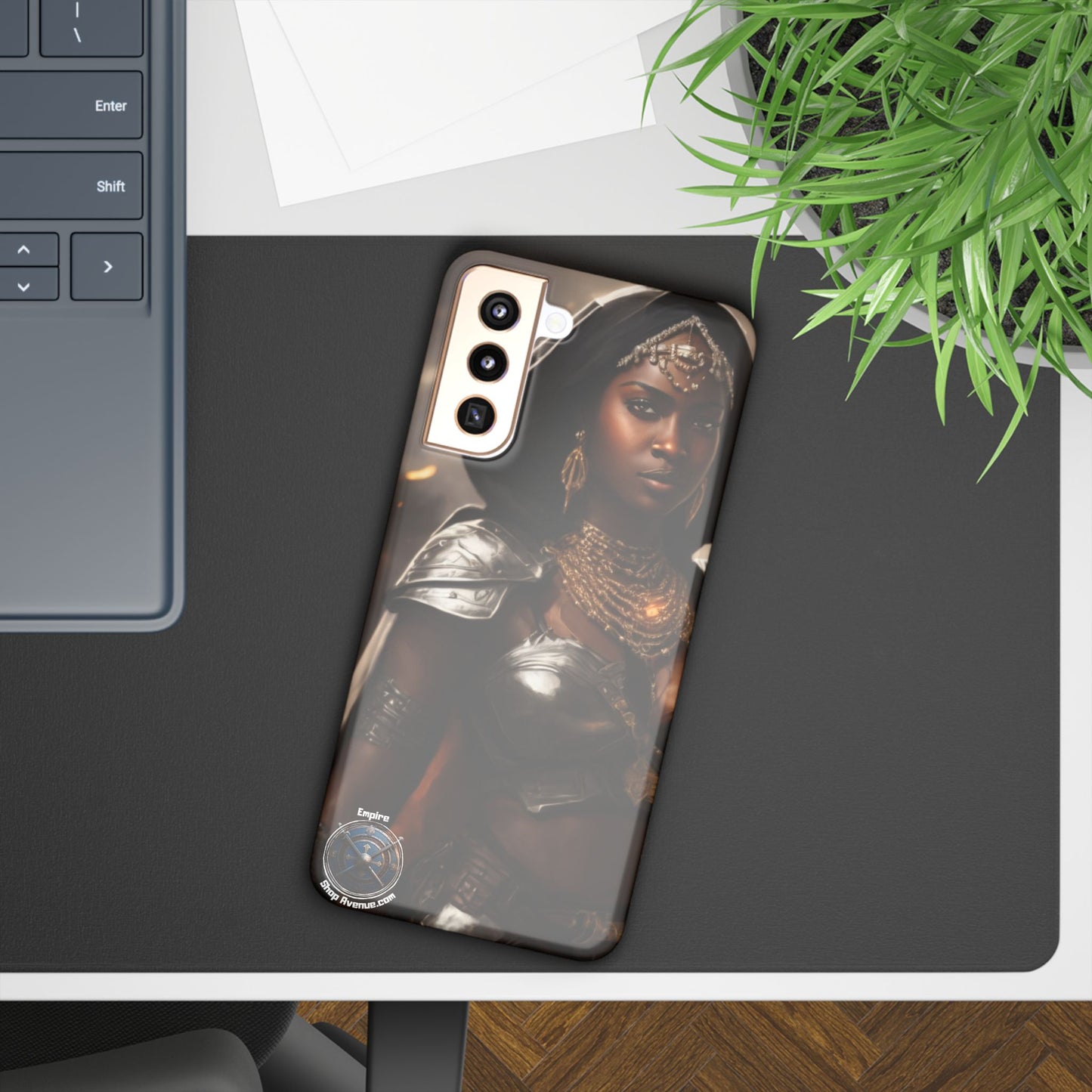 AFRICAN WOMAN WARRIOR Slim Cases