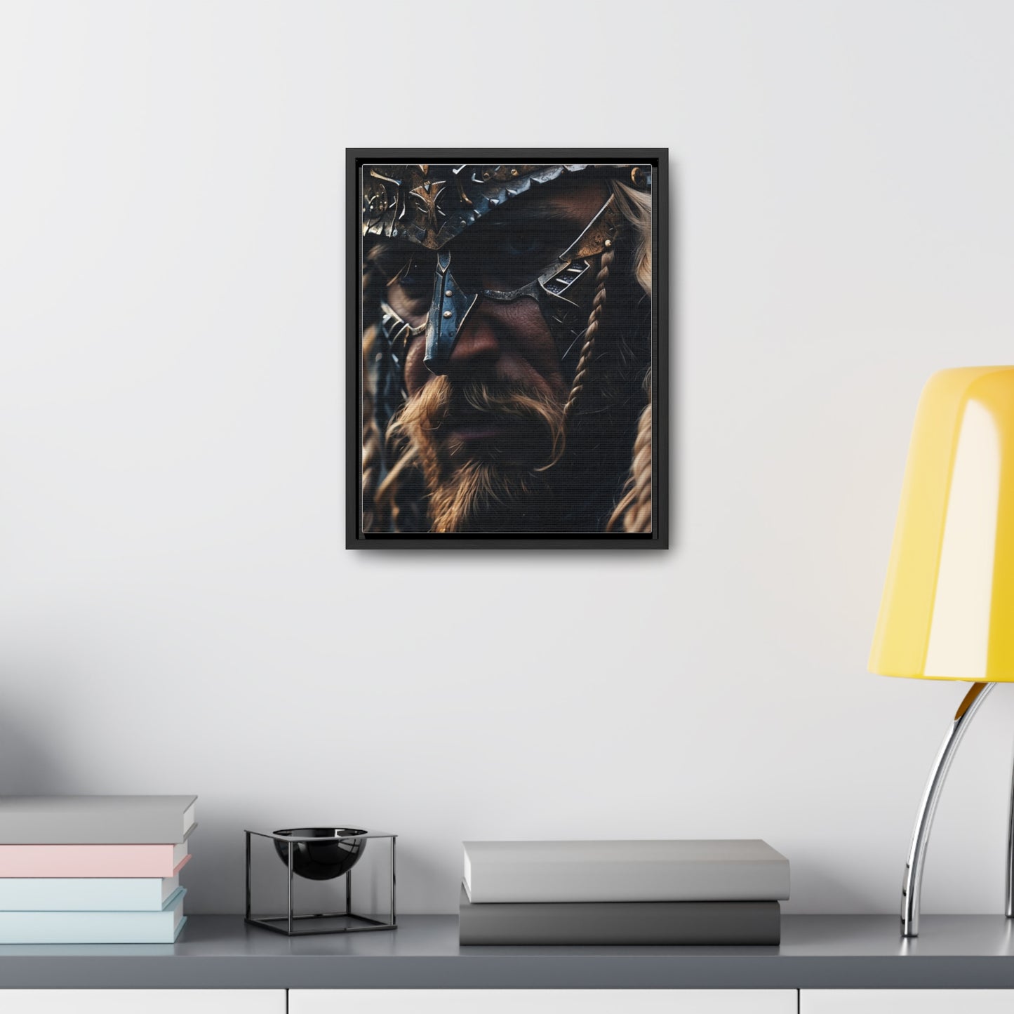 VIKING CLOSEUP Gallery Canvas Wraps, Vertical Frame