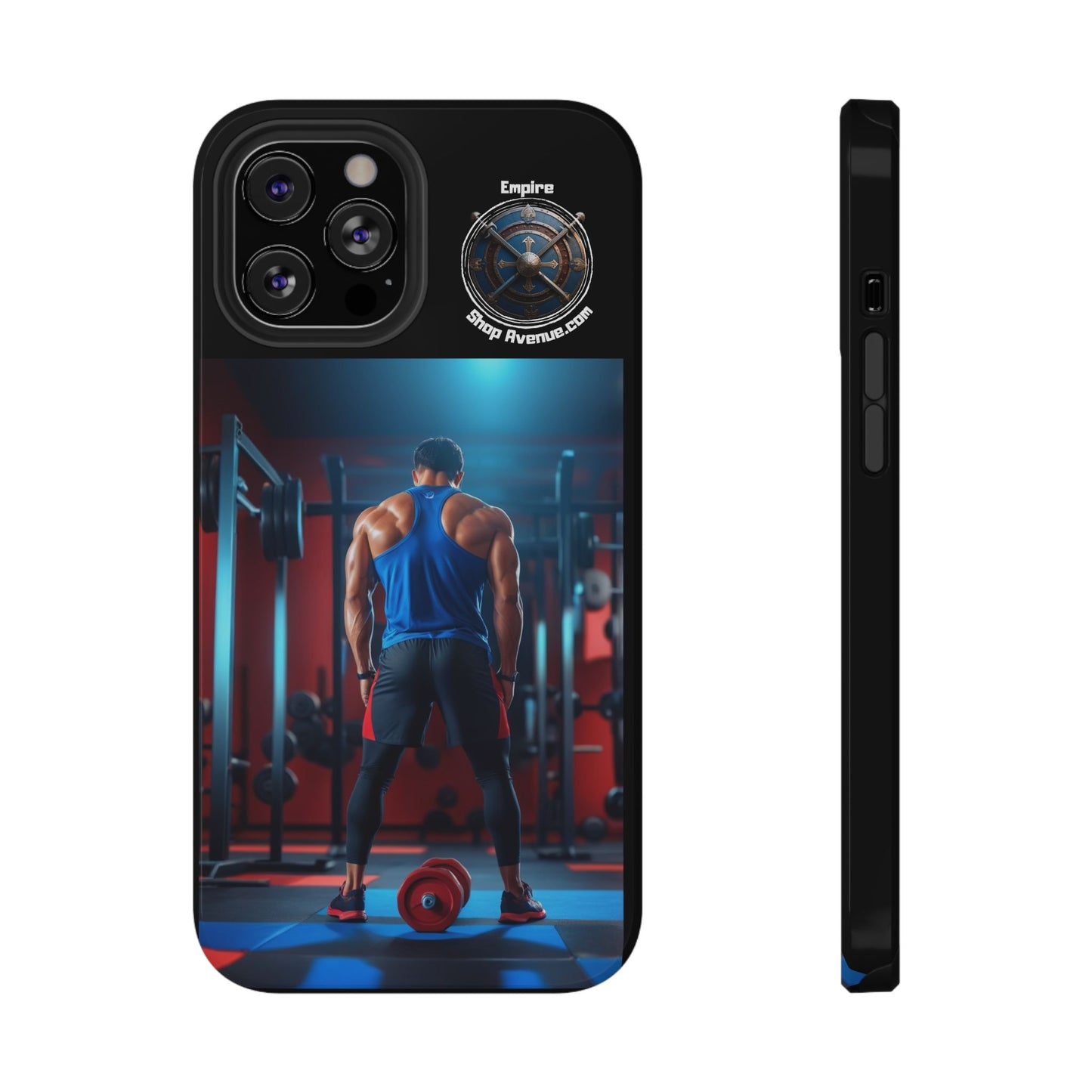 FITNESS CONCENTRATION Impact-Resistant Cases