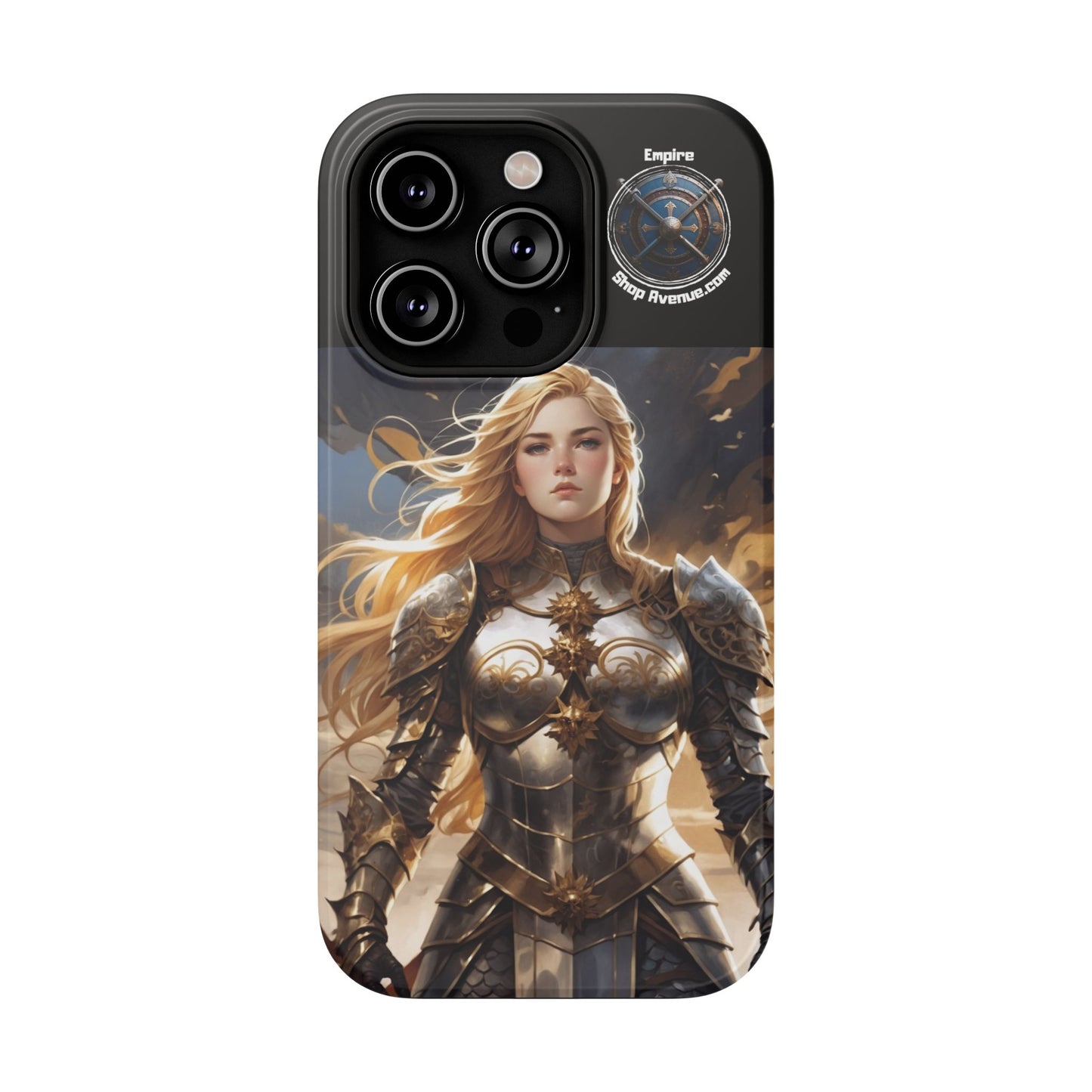 ARMORED WOMAN WARRIOR Impact-Resistant Cases