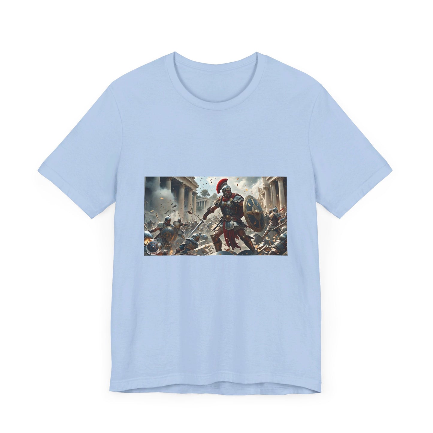 GREEK BATTLE SCENE Unisex Jersey Short Sleeve Tee
