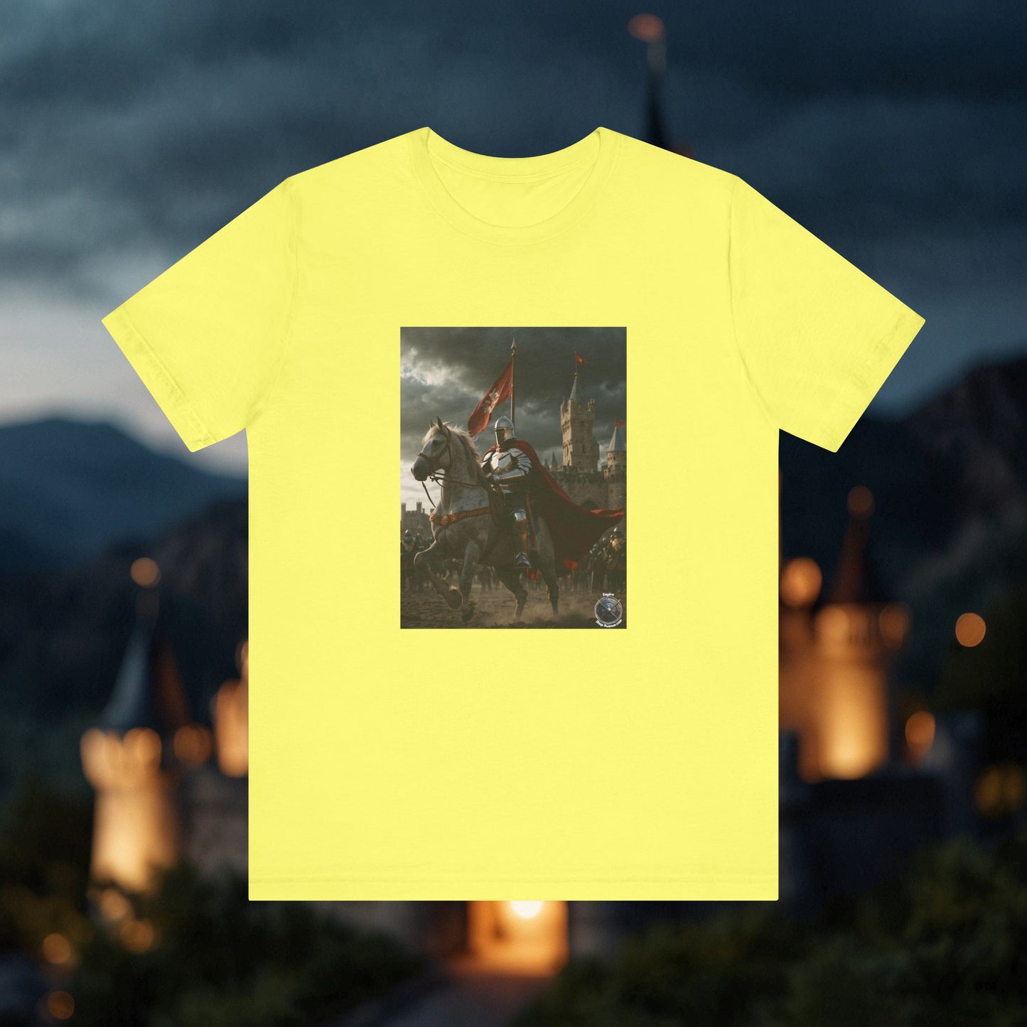KNIGHT AND CASTLE Unisex Jersey Short Sleeve Tee