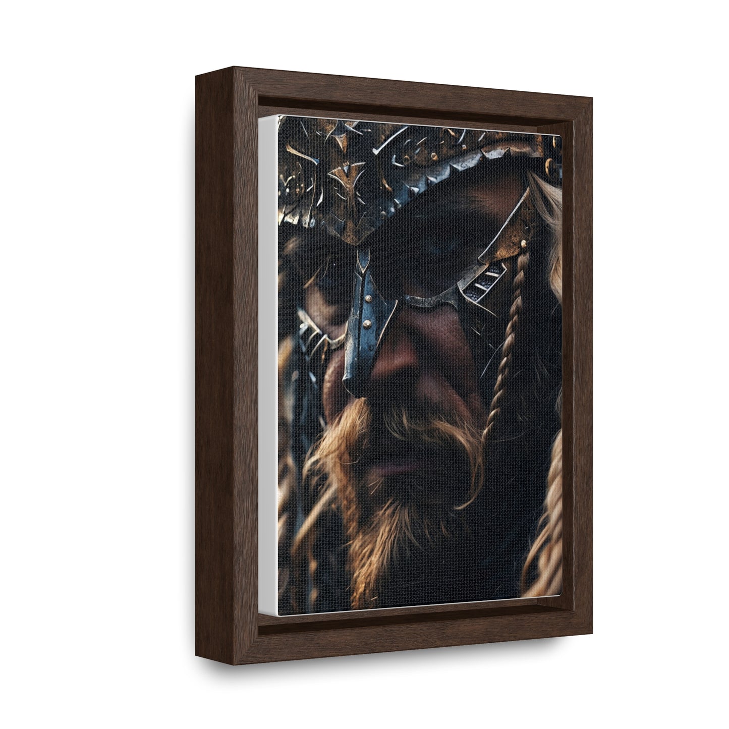VIKING CLOSEUP Gallery Canvas Wraps, Vertical Frame