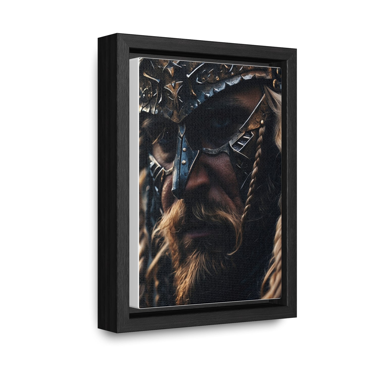 VIKING CLOSEUP Gallery Canvas Wraps, Vertical Frame