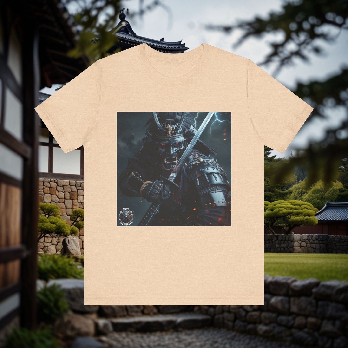 BLACK SAMURAI THUNDER Unisex Jersey Short Sleeve Tee
