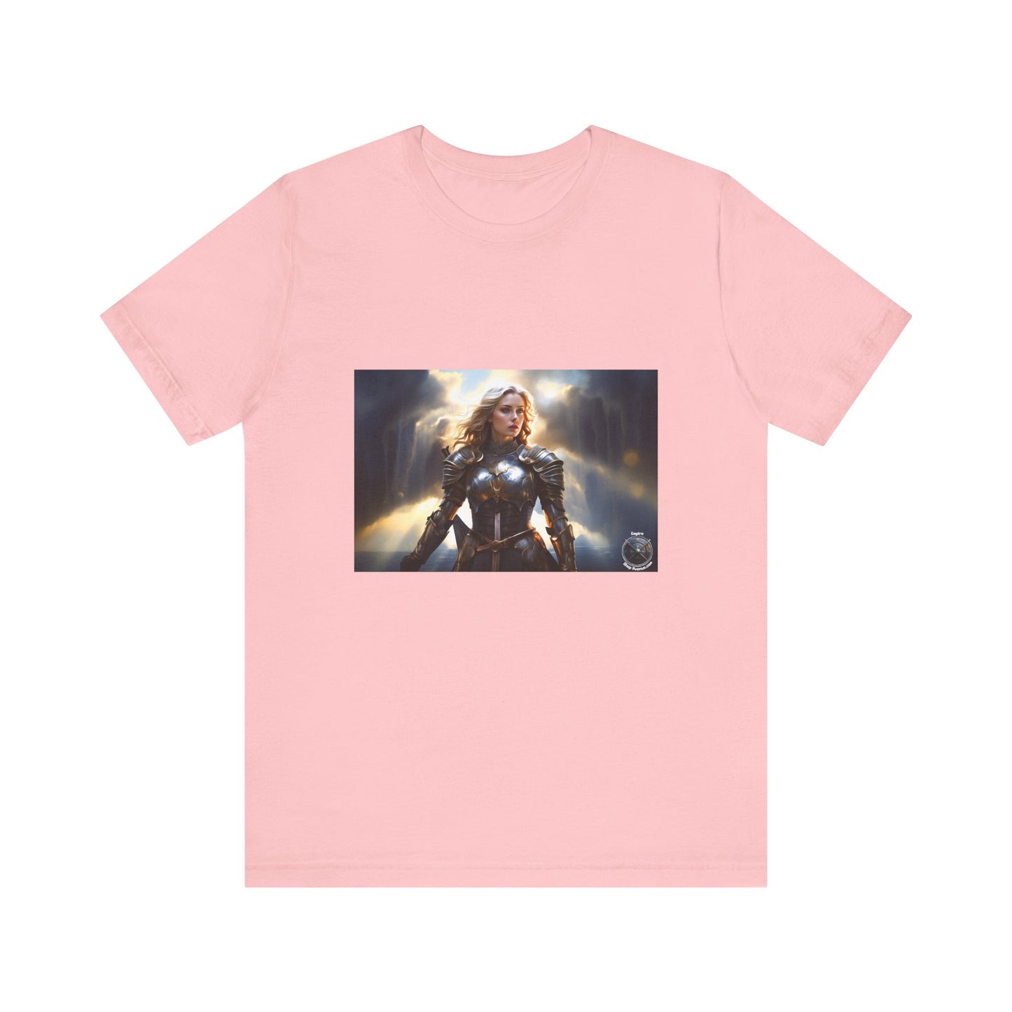 ARMORED WOMAN WARRIOR Unisex Jersey Short Sleeve Tee