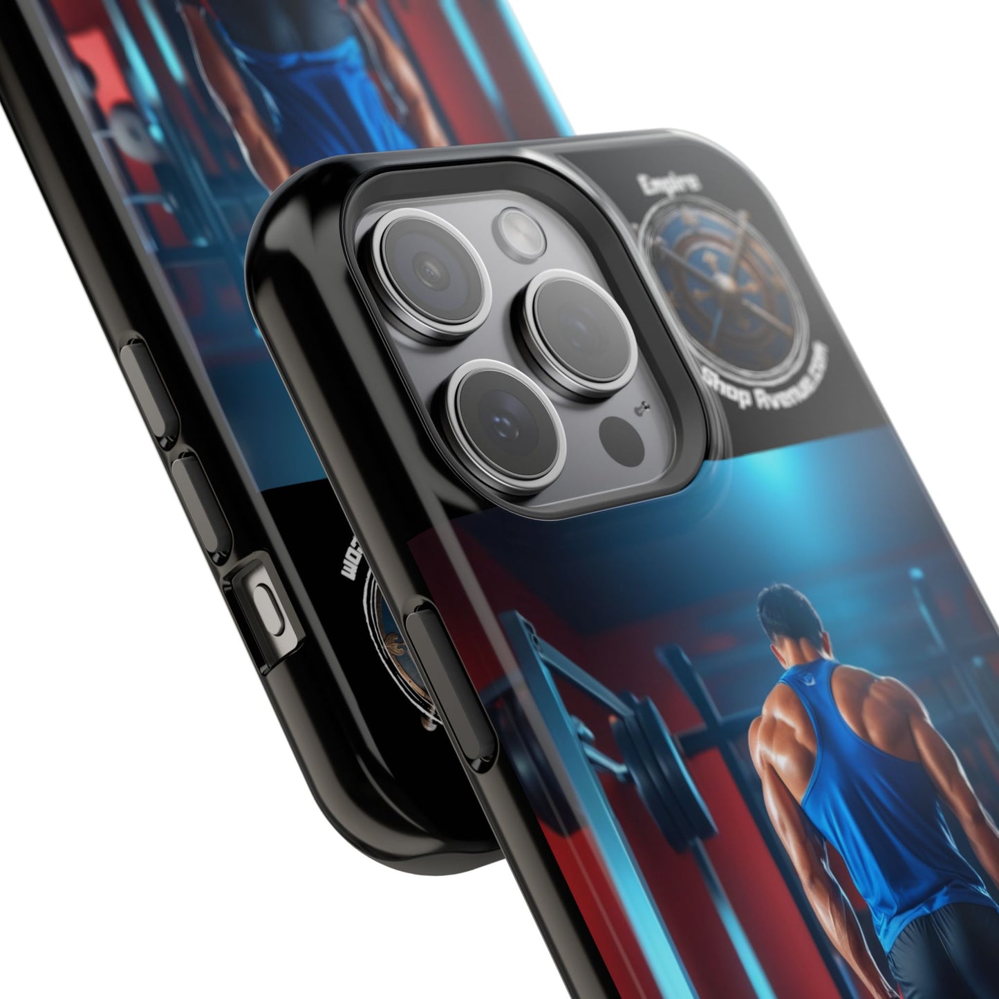 FITNESS CONCENTRATION Impact-Resistant Cases