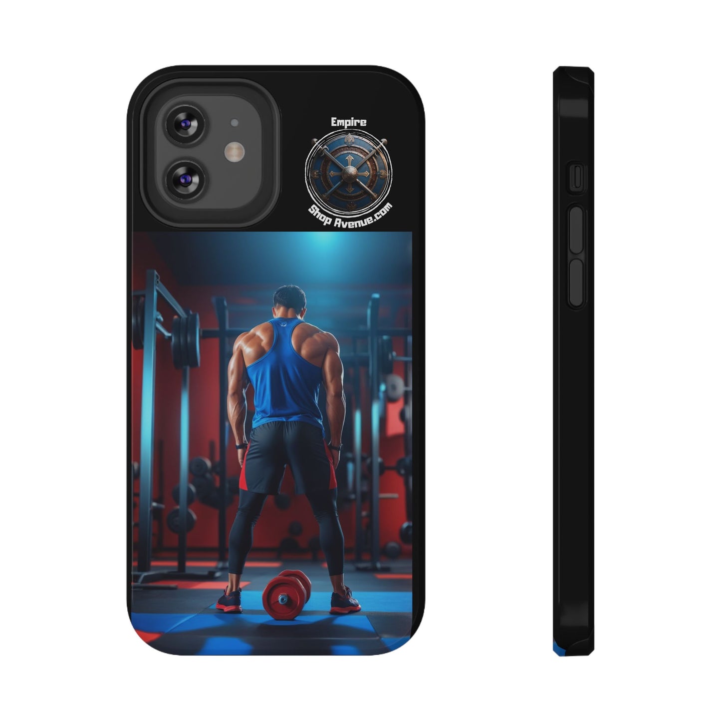 FITNESS CONCENTRATION Impact-Resistant Cases