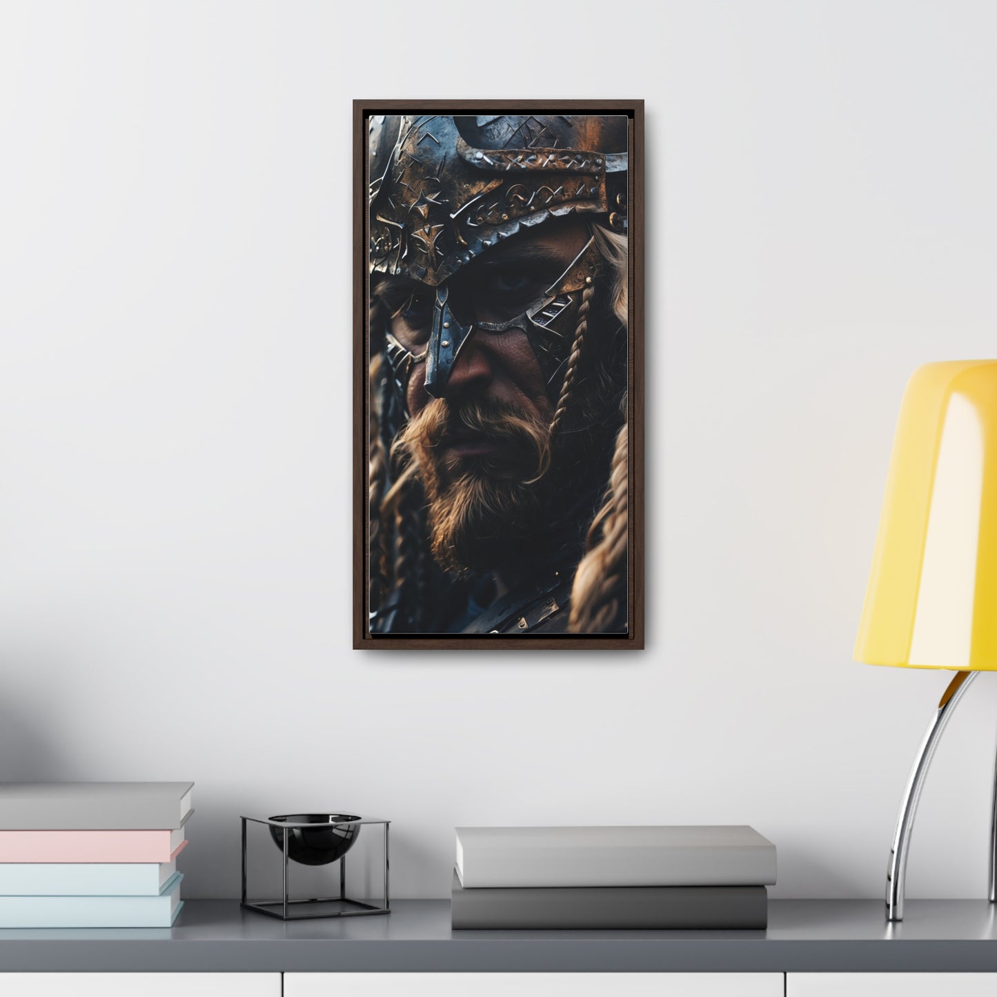 VIKING CLOSEUP Gallery Canvas Wraps, Vertical Frame