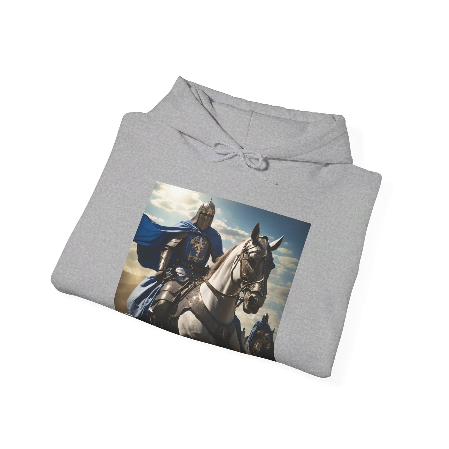 MOUNTED BLUE KNIGHT Unisex Heavy Blend™ Hooded Sweatshirt