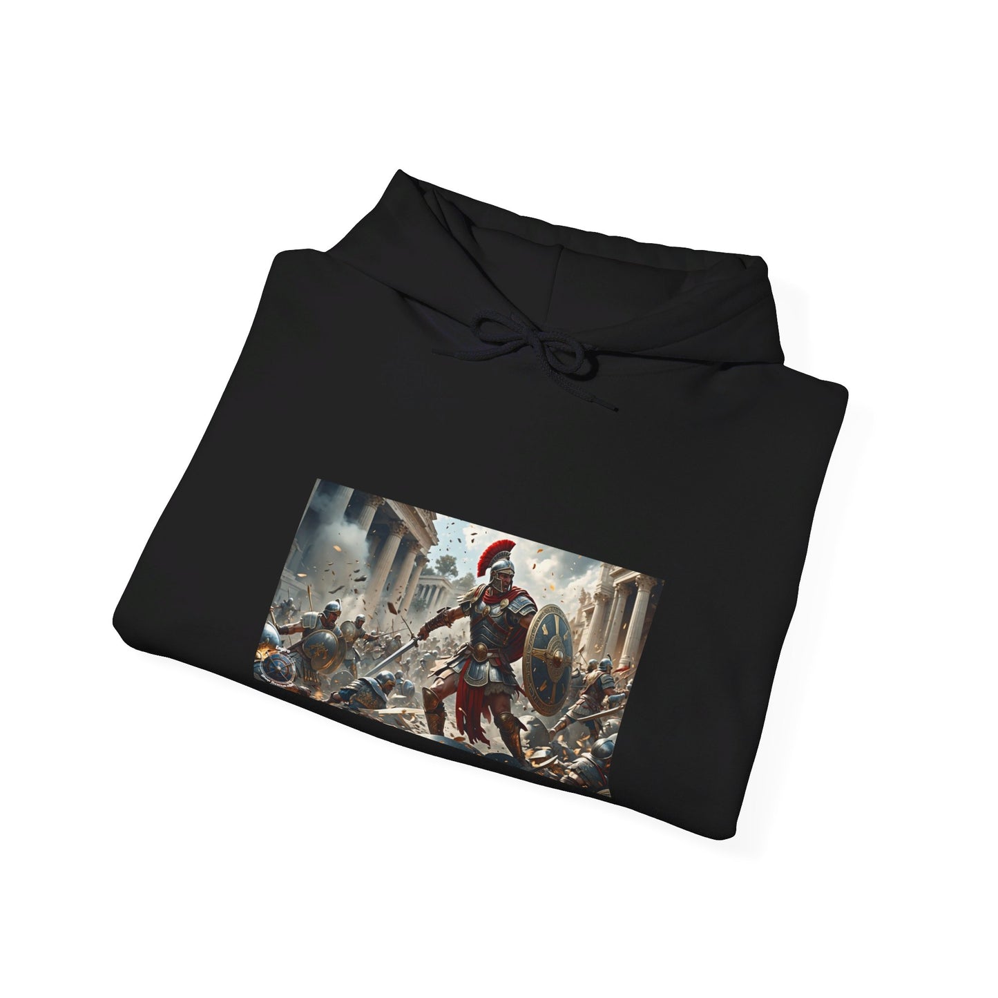 GREEK WAR SCENE Unisex Heavy Blend™ Hooded Sweatshirt