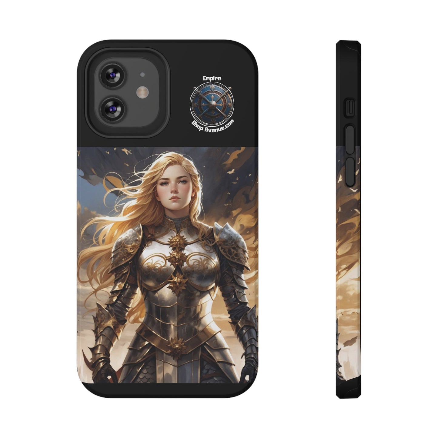 ARMORED WOMAN WARRIOR Impact-Resistant Cases