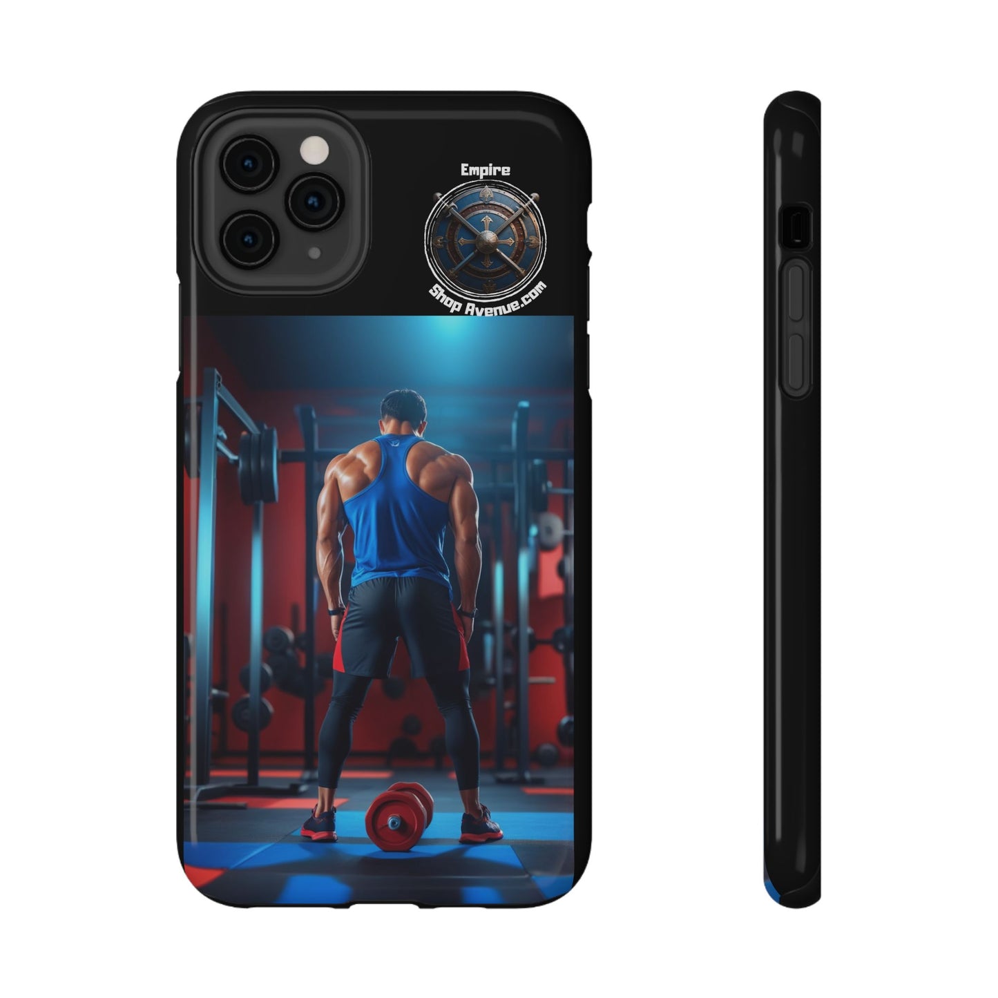 FITNESS CONCENTRATION Impact-Resistant Cases