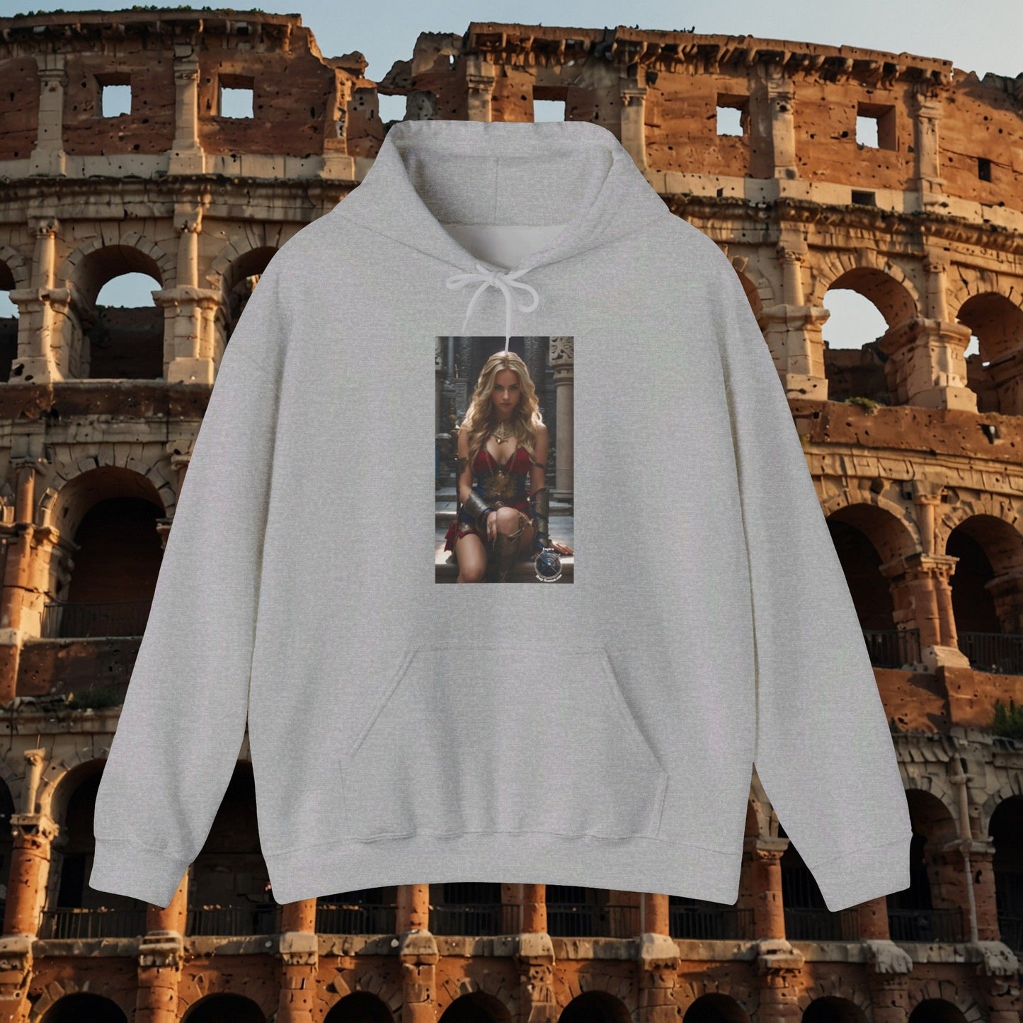 AMAZON GODDESS of Unisex Heavy Blend™ Hooded Sweatshirt