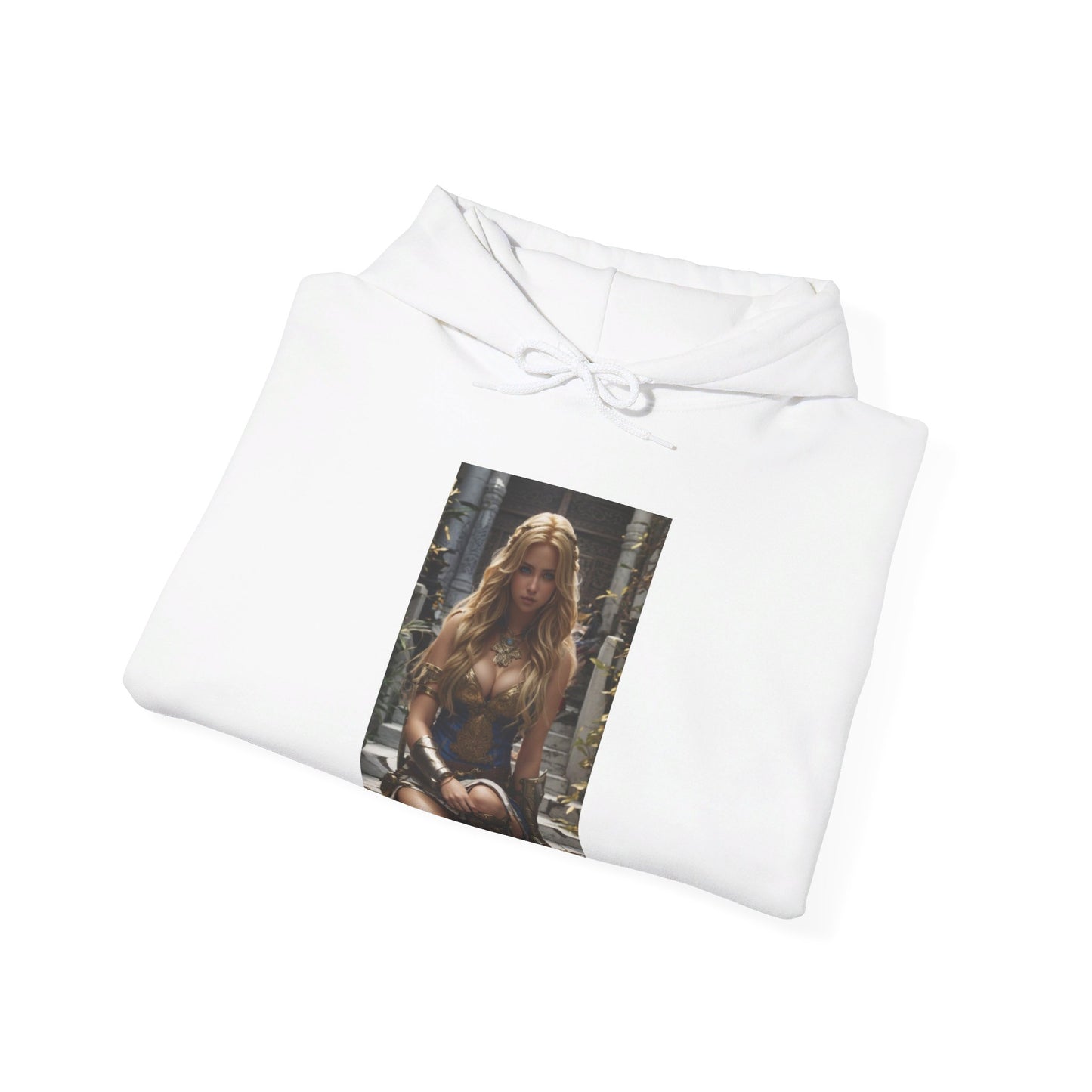 AMAZON GODDESS BLUE Unisex Heavy Blend™ Hooded Sweatshirt