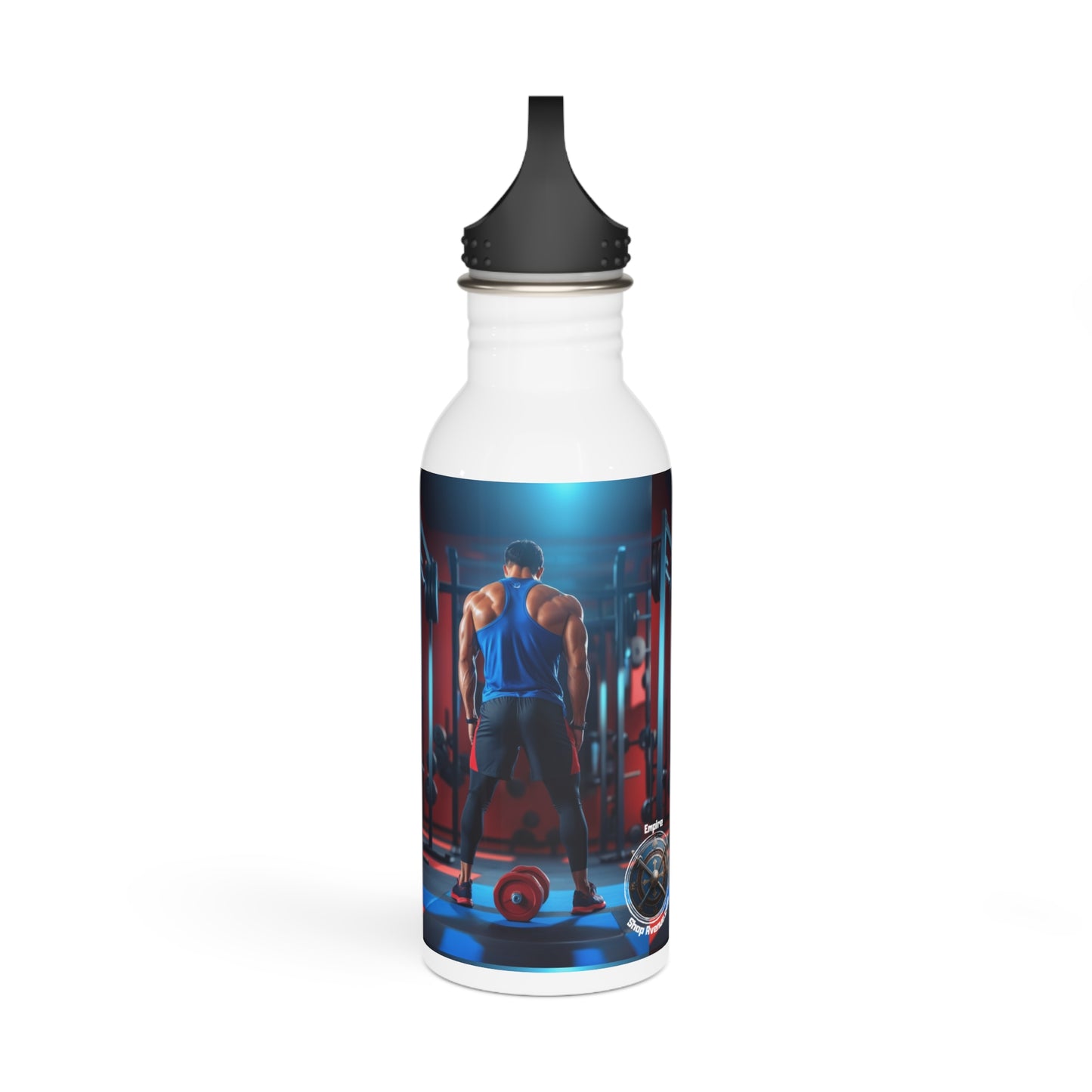 FITNESS CONCENTRATION Stainless Steel Water Bottle