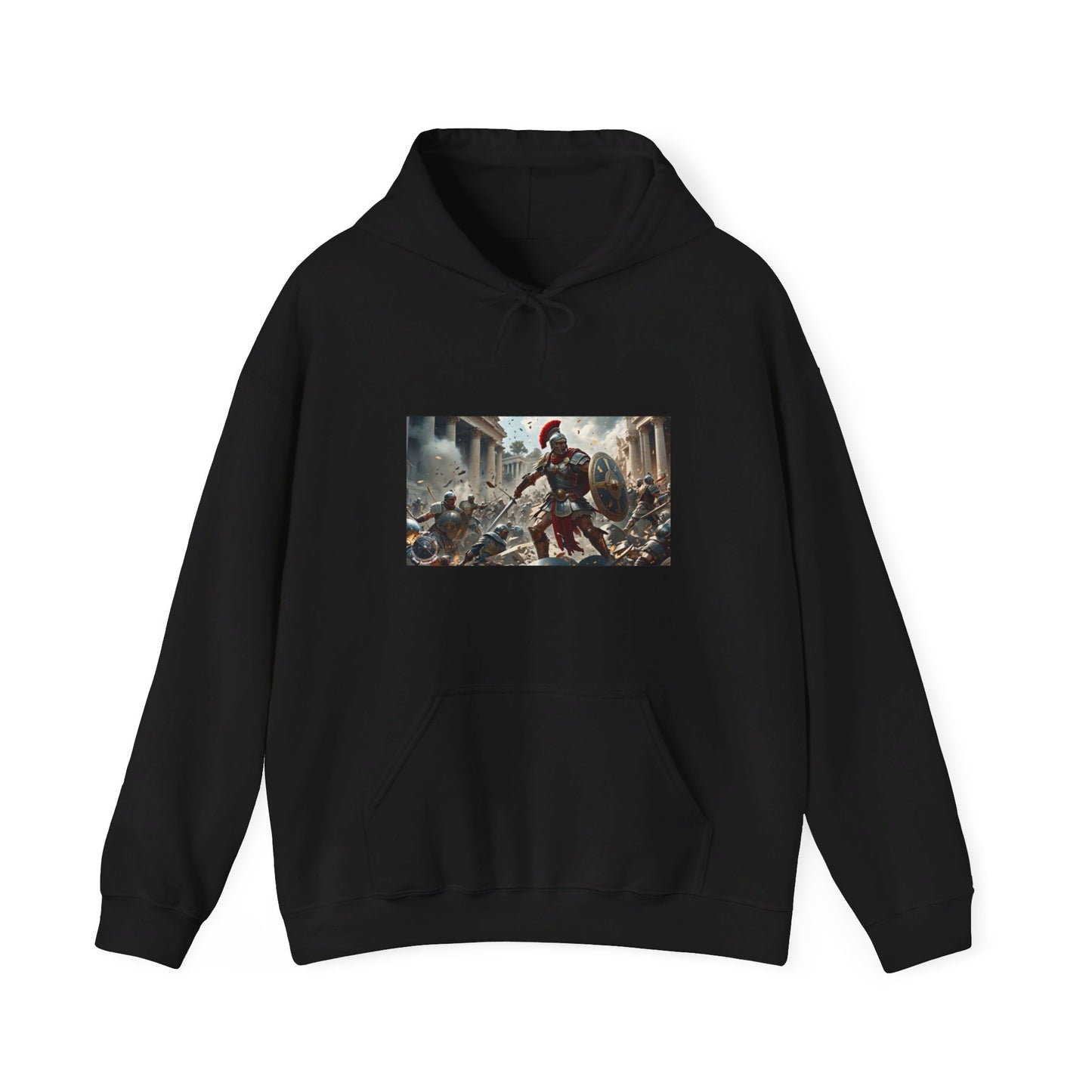 GREEK WAR SCENE Unisex Heavy Blend™ Hooded Sweatshirt