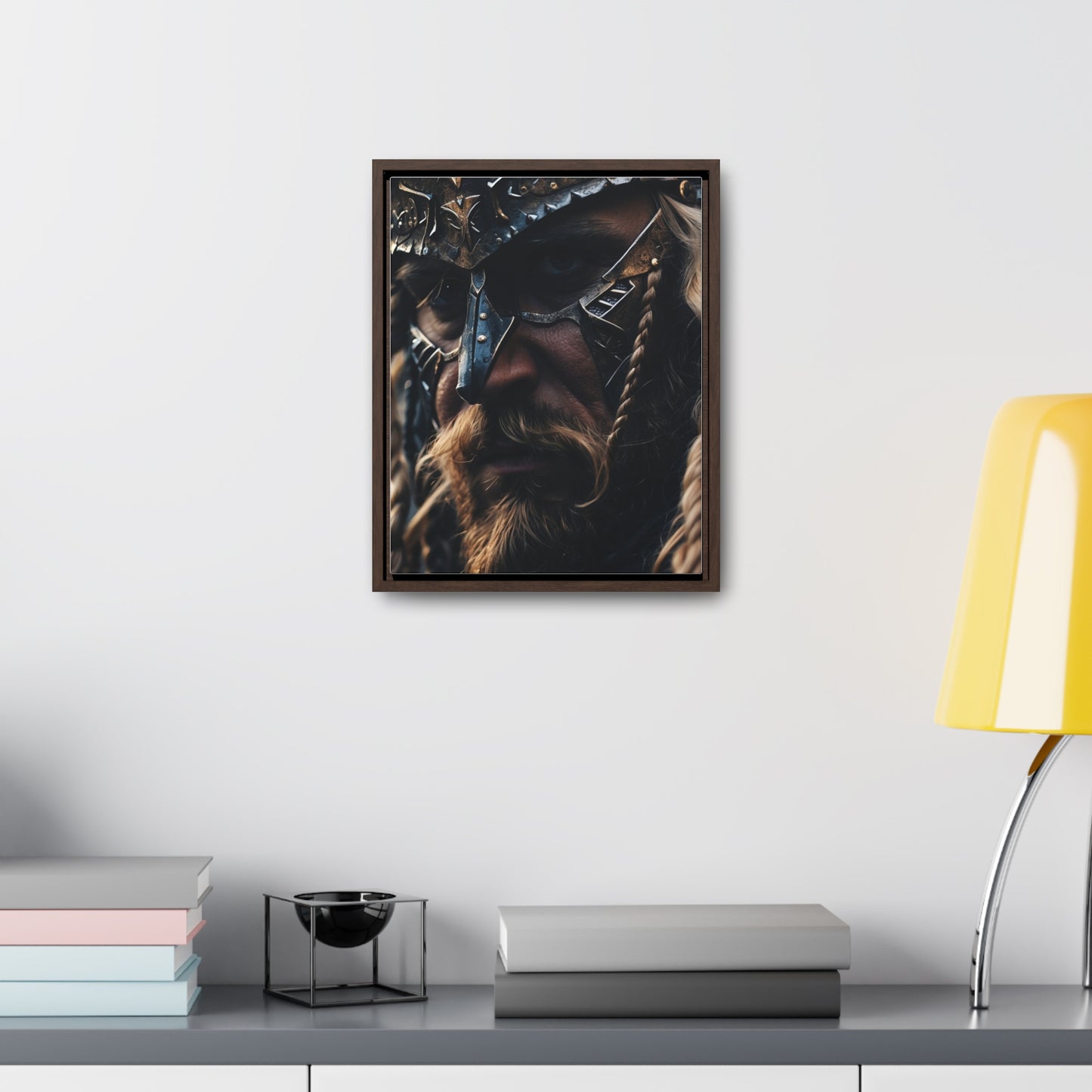 VIKING CLOSEUP Gallery Canvas Wraps, Vertical Frame