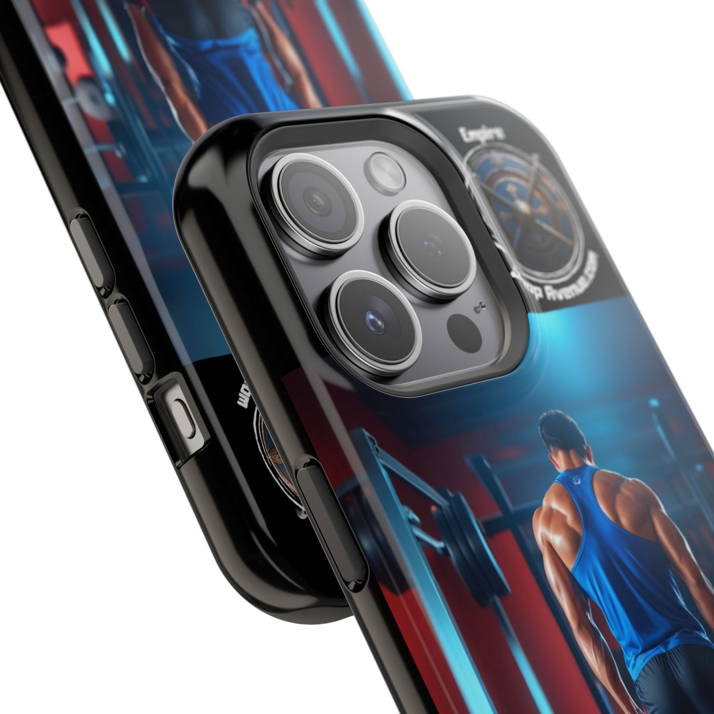 FITNESS CONCENTRATION Impact-Resistant Cases