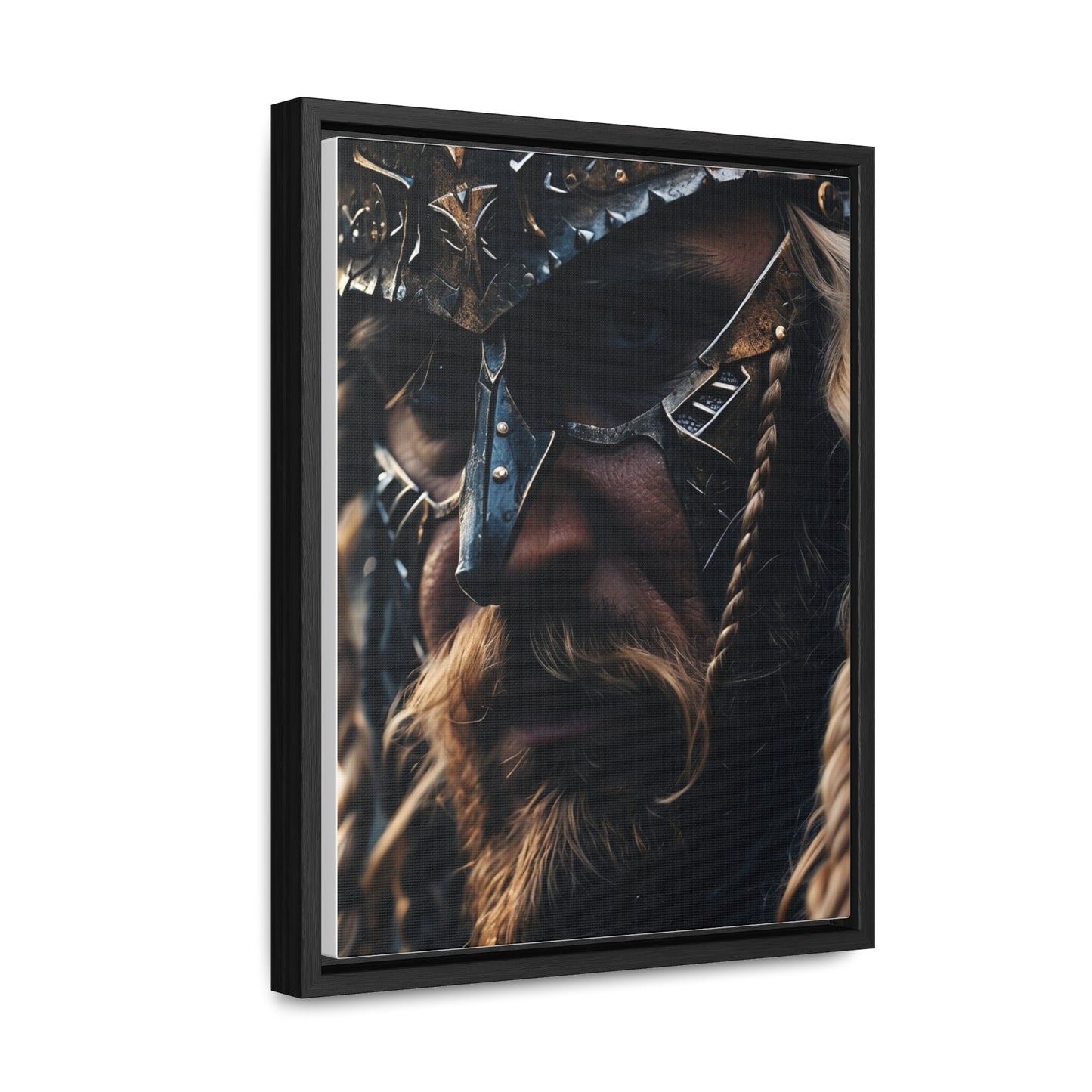 VIKING CLOSEUP Gallery Canvas Wraps, Vertical Frame