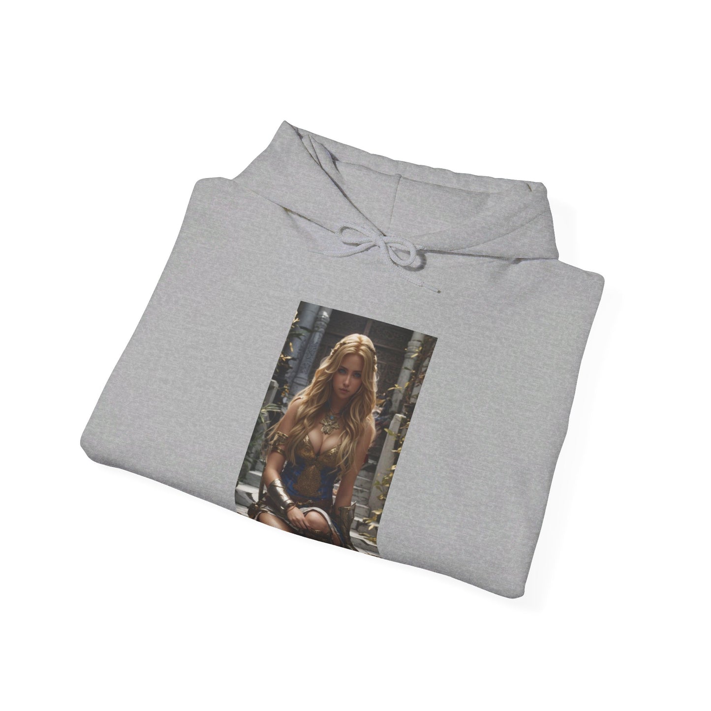 AMAZON GODDESS BLUE Unisex Heavy Blend™ Hooded Sweatshirt