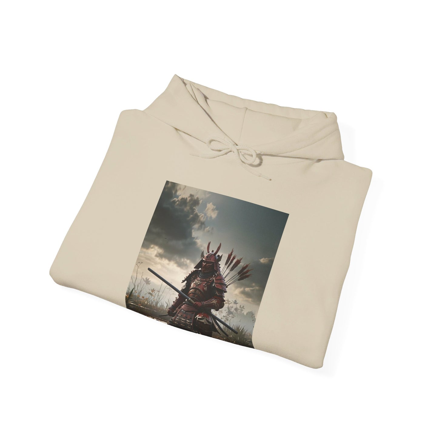FULL RED SAMURAI Unisex Heavy Blend™ Hooded Sweatshirt