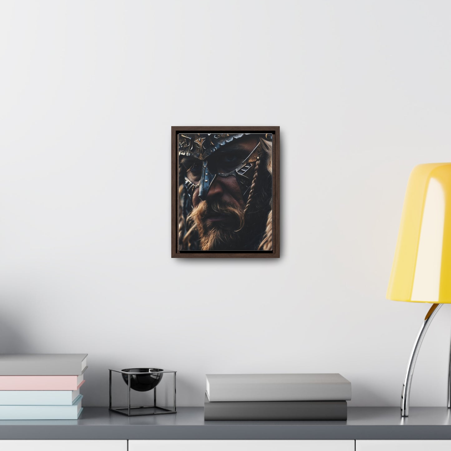 VIKING CLOSEUP Gallery Canvas Wraps, Vertical Frame