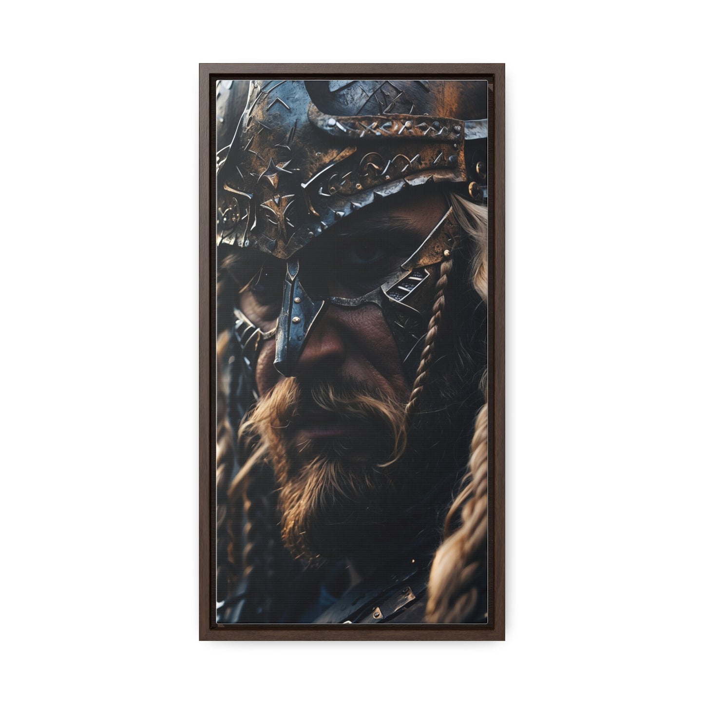 VIKING CLOSEUP Gallery Canvas Wraps, Vertical Frame