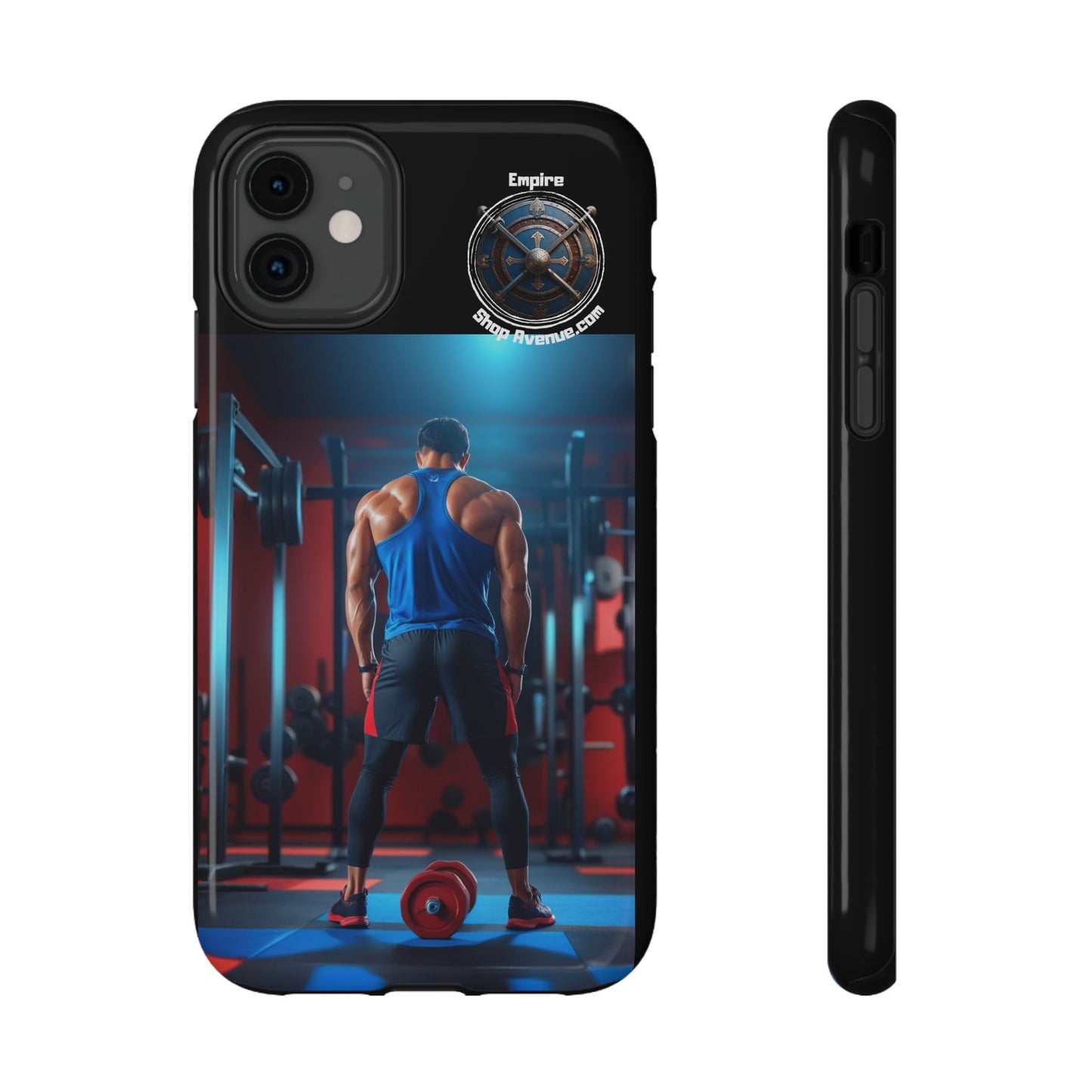 FITNESS CONCENTRATION Impact-Resistant Cases