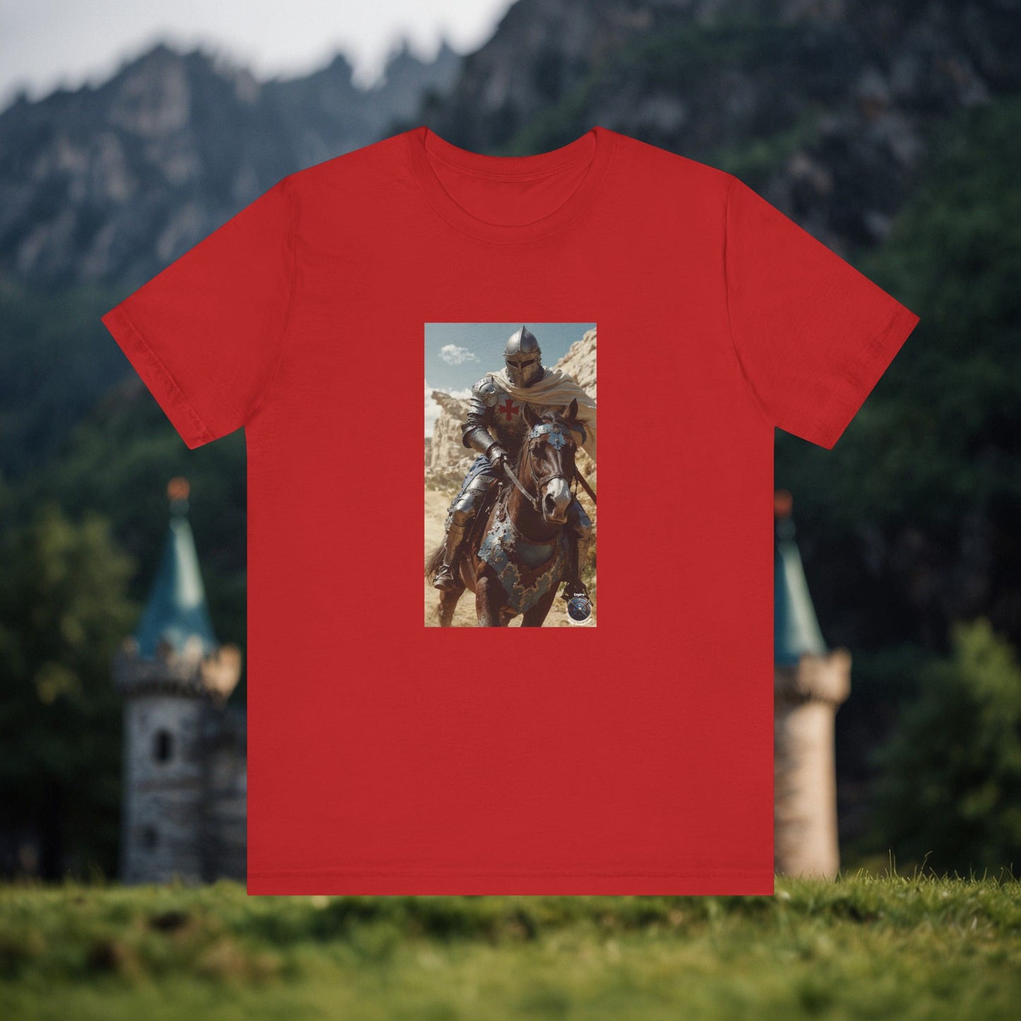 ULTIMATE KNIGHT CHARGE Unisex Jersey Short Sleeve Tee