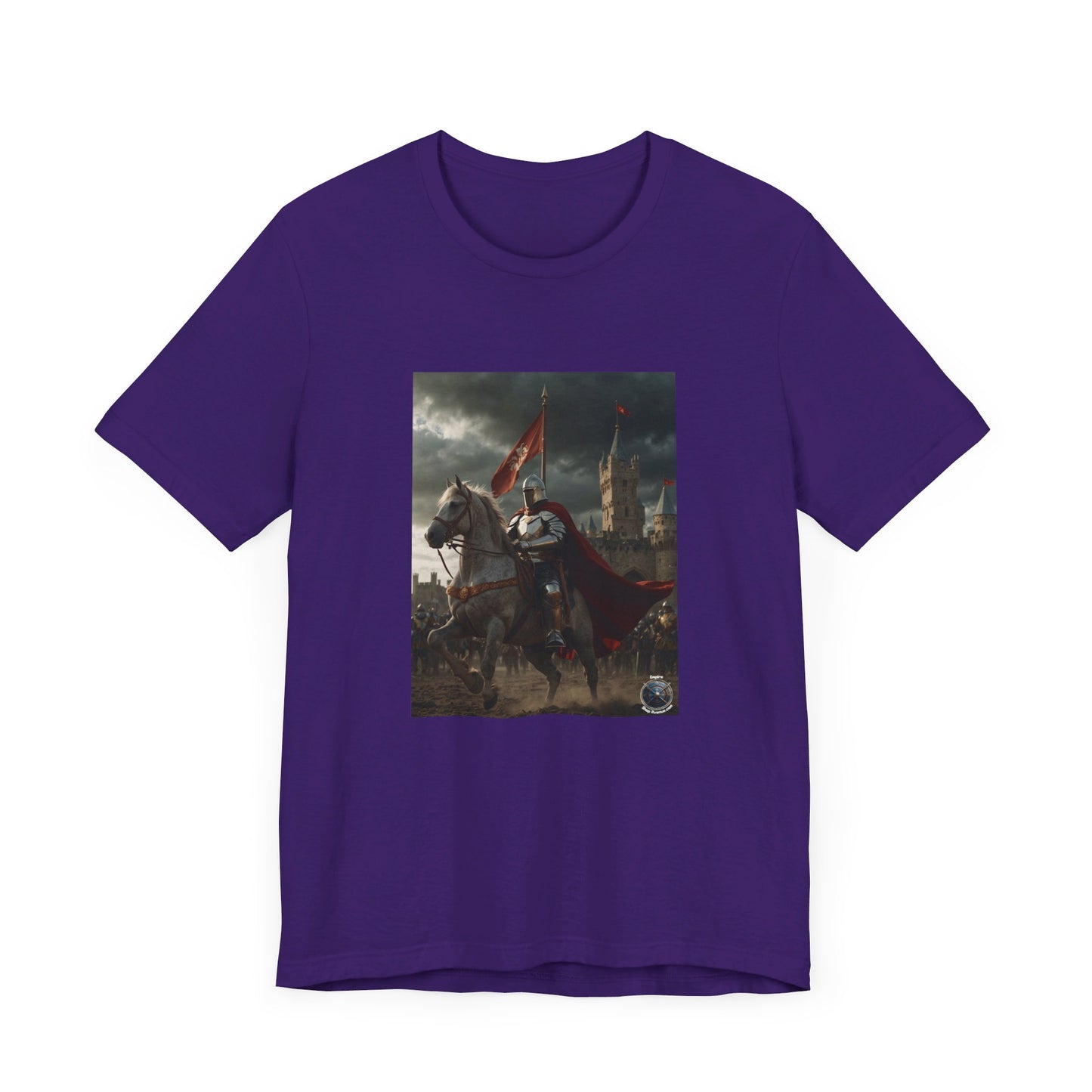 KNIGHT AND CASTLE Unisex Jersey Short Sleeve Tee