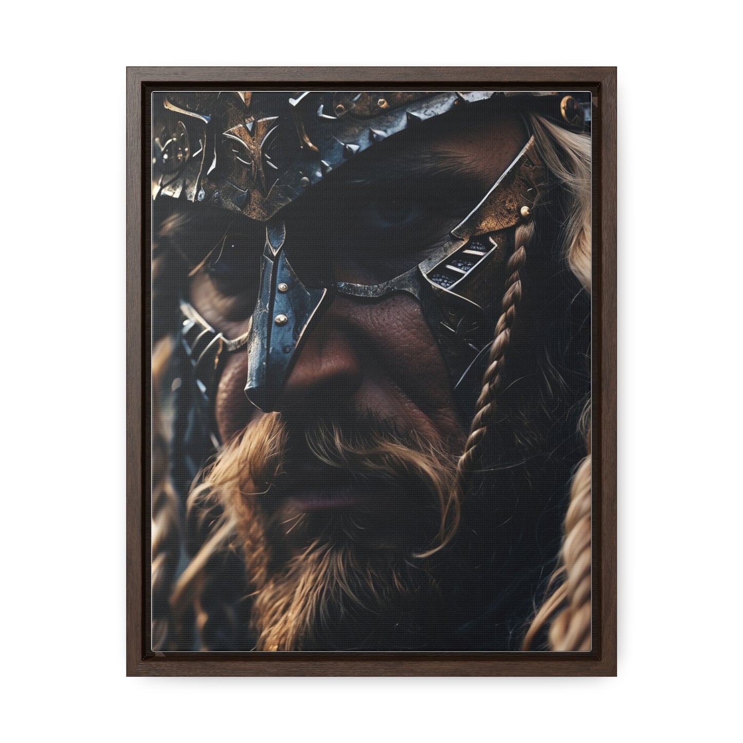VIKING CLOSEUP Gallery Canvas Wraps, Vertical Frame