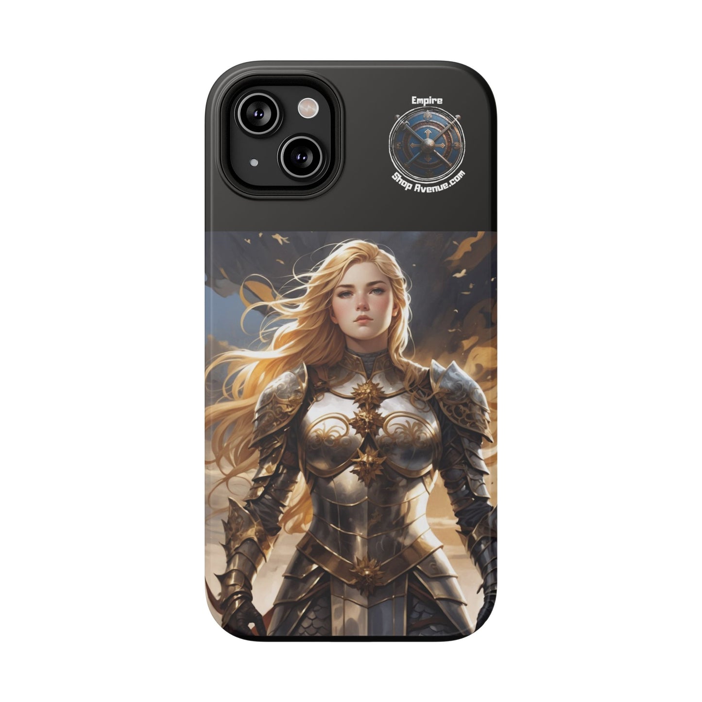 ARMORED WOMAN WARRIOR Impact-Resistant Cases